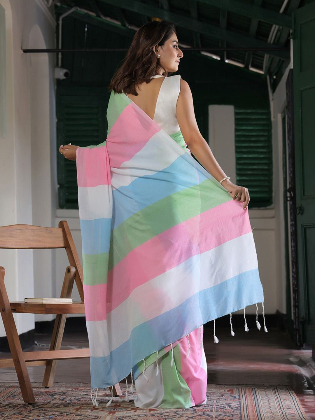 Sareewave Presents Designer Cotton Silk Saree