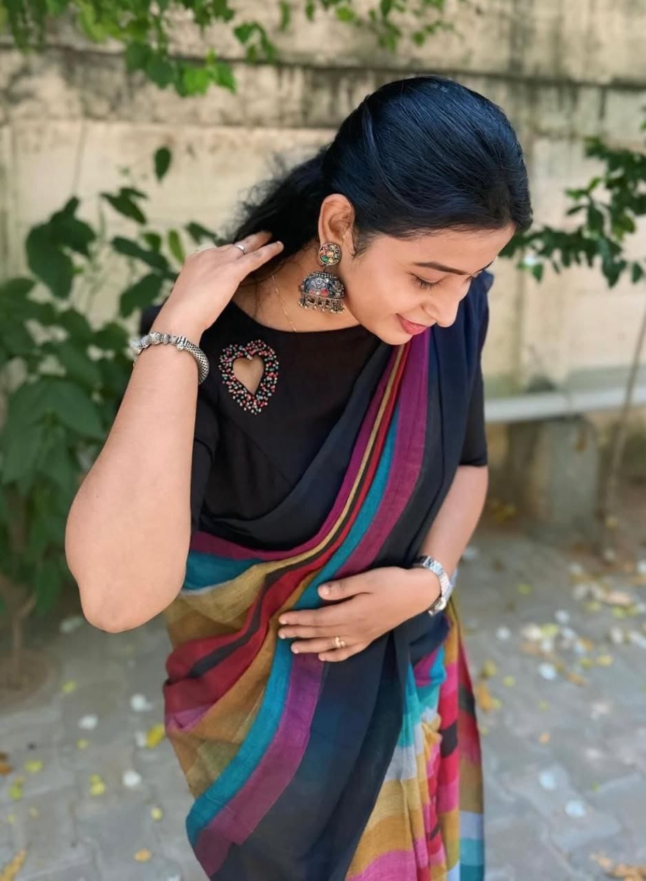 Sareewave Presents Designer Cotton Silk Saree