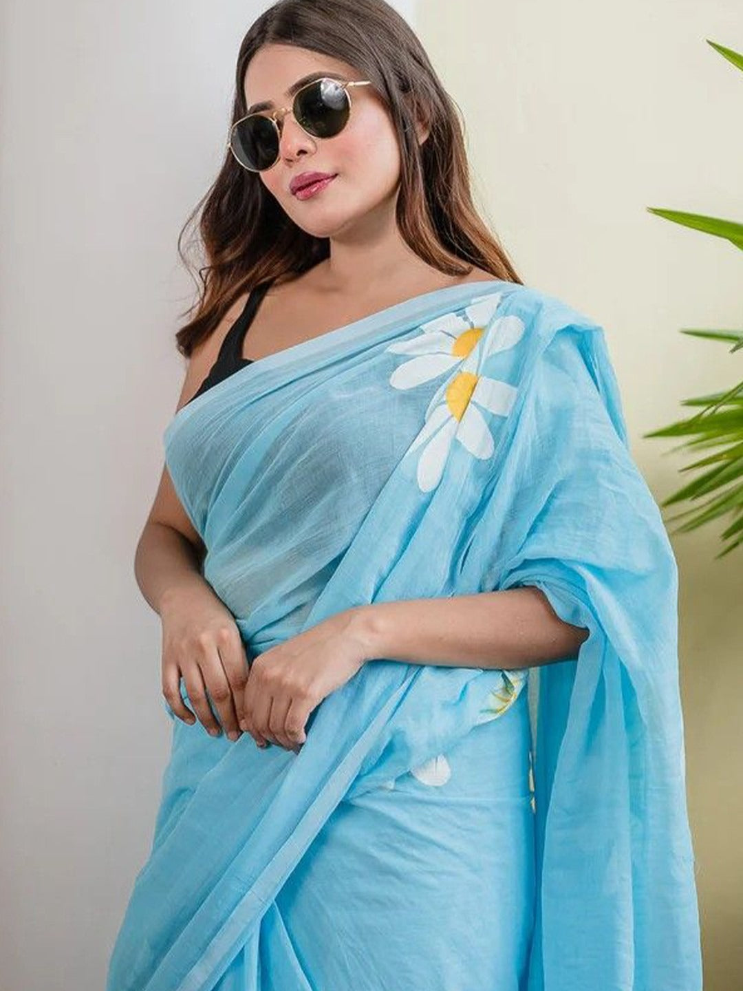 Sareewave Presents Designer Cotton Silk Saree