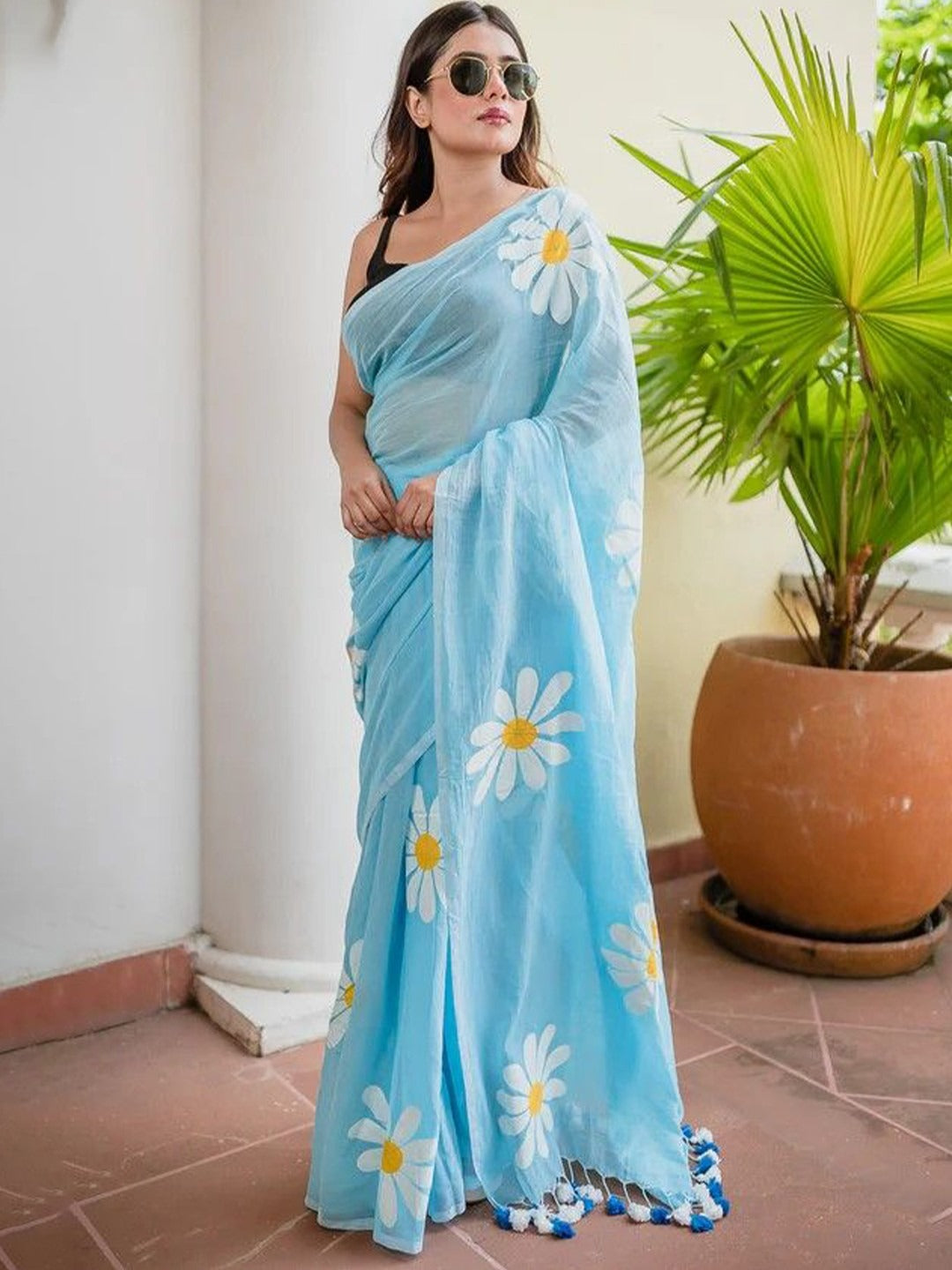 Sareewave Presents Designer Cotton Silk Saree