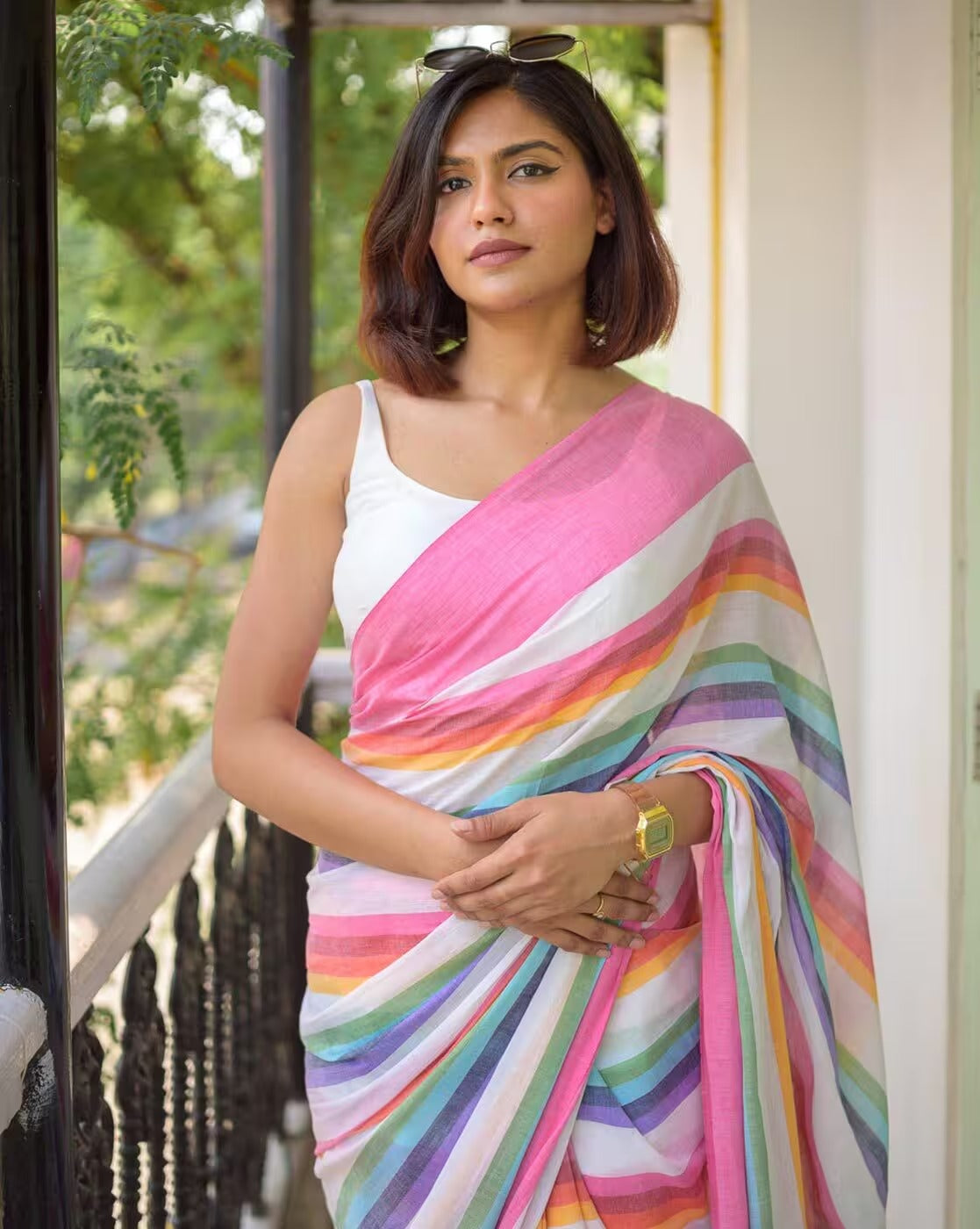 Sareewave Presents Designer Cotton Silk Saree