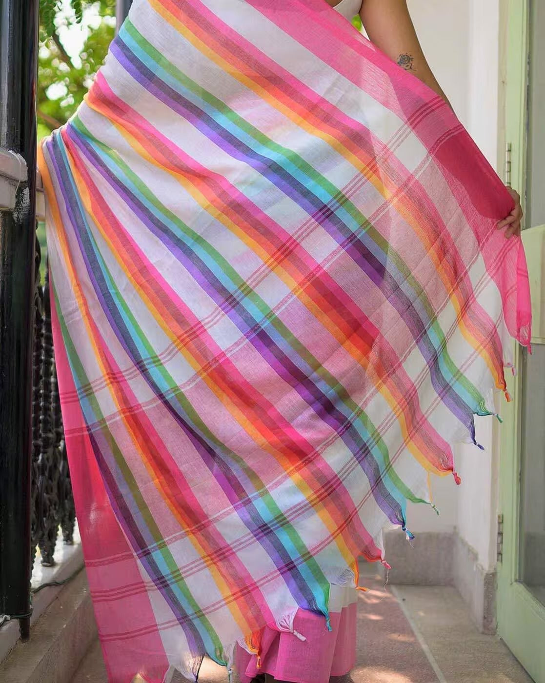 Sareewave Presents Designer Cotton Silk Saree
