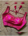 Pink Phantom Silk Embroidery Blouse