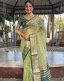 Graceful Ready To Wear Soft Organza Silk Saree With Blouse Piece