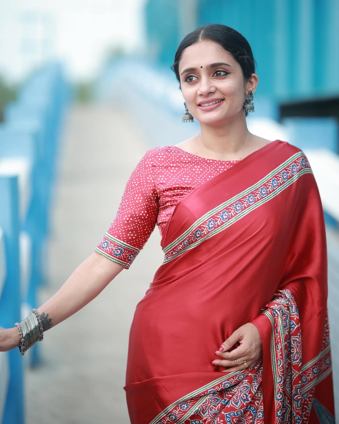 Ready To Wear Crape silk saree