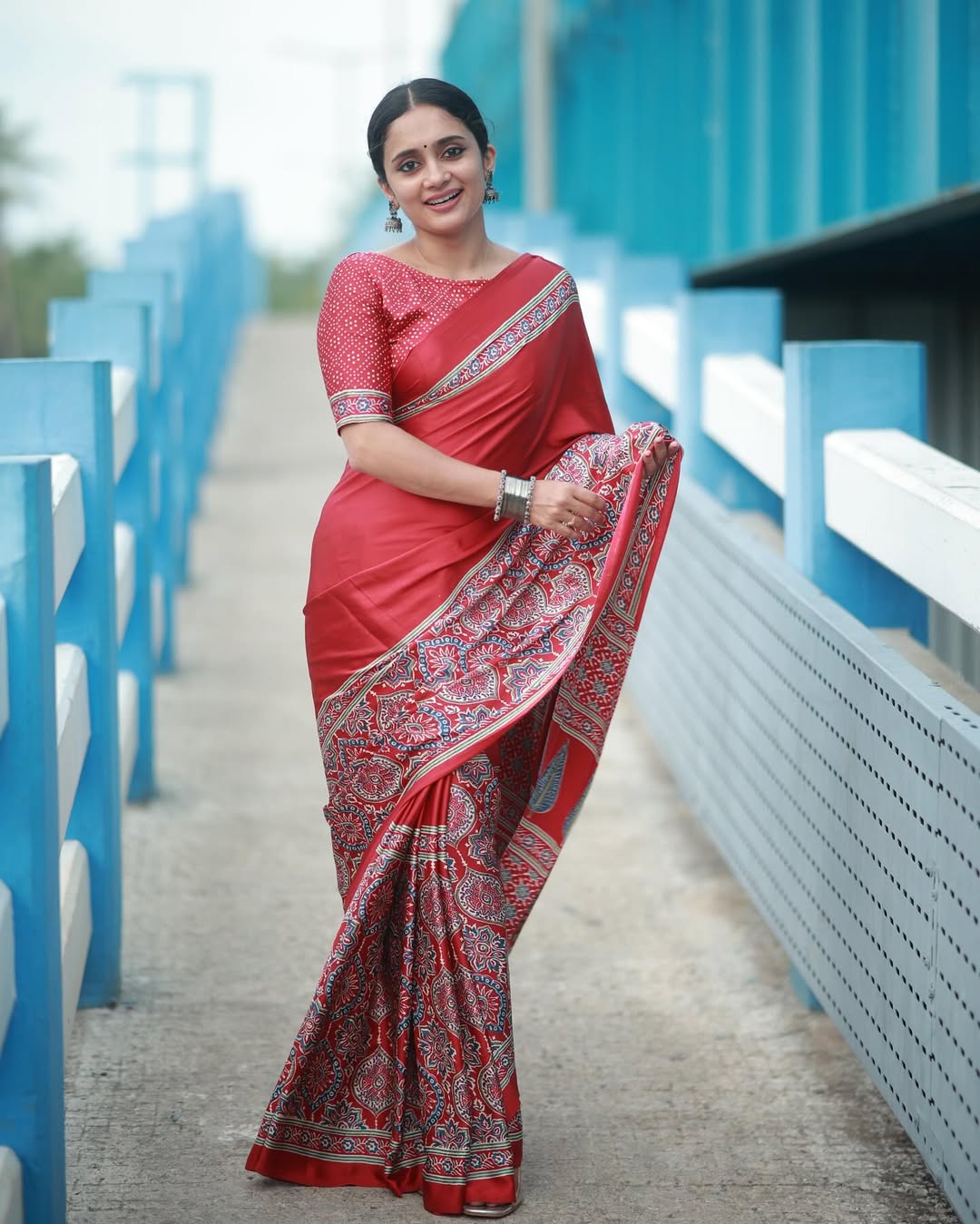 Ready To Wear Crape silk saree