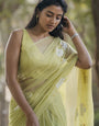 Sareewave Presents Designer Cotton Linen Silk Saree