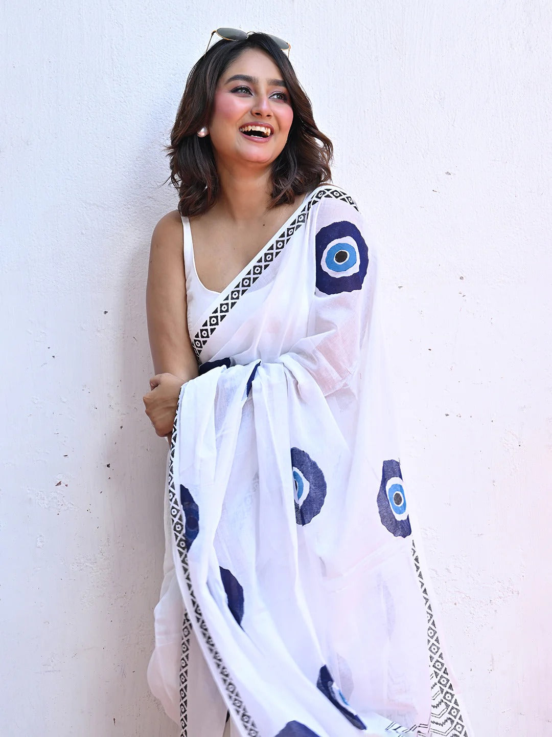 Sareewave Presents Designer Cotton Linen Silk Saree