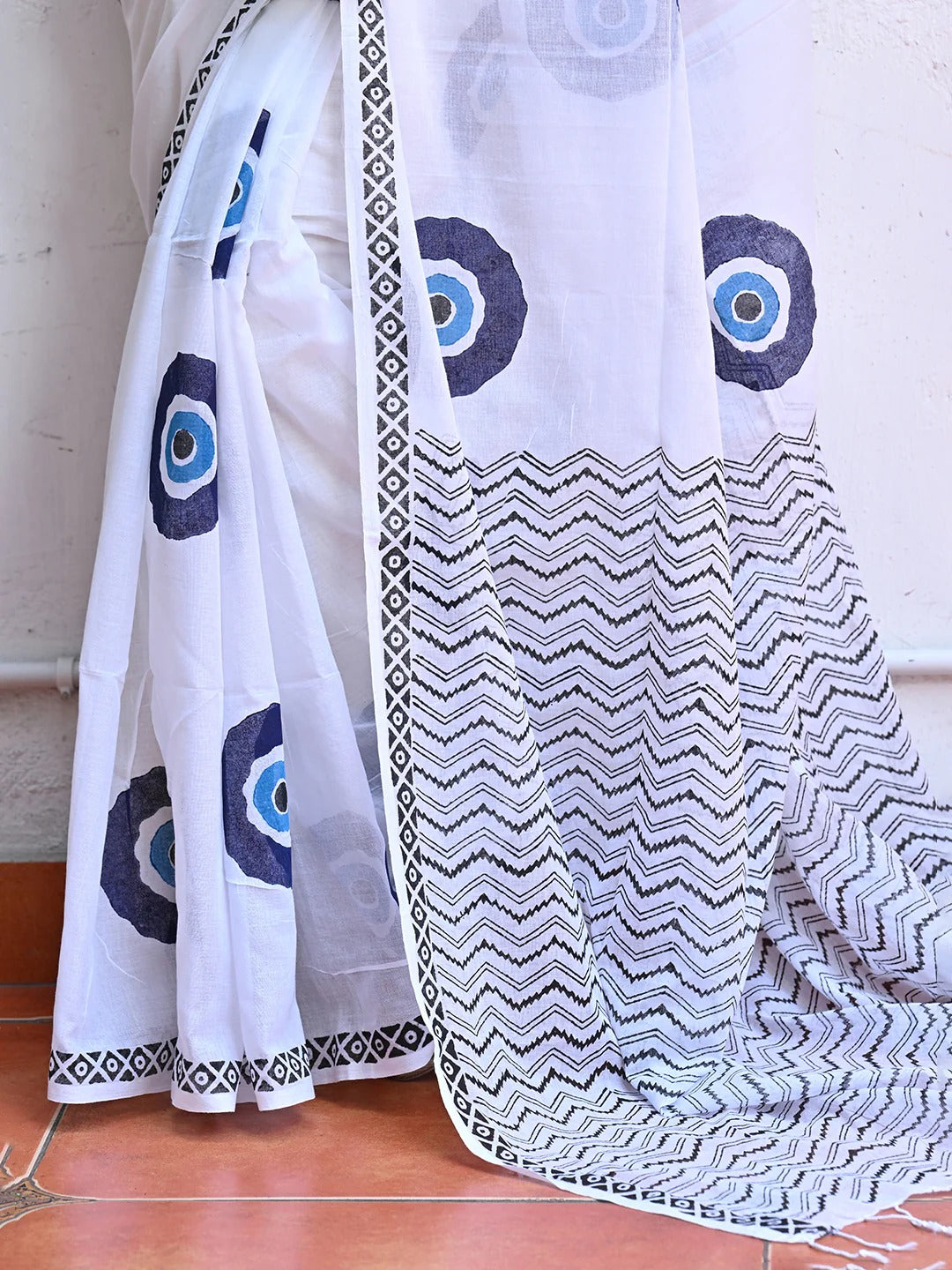 Sareewave Presents Designer Cotton Linen Silk Saree