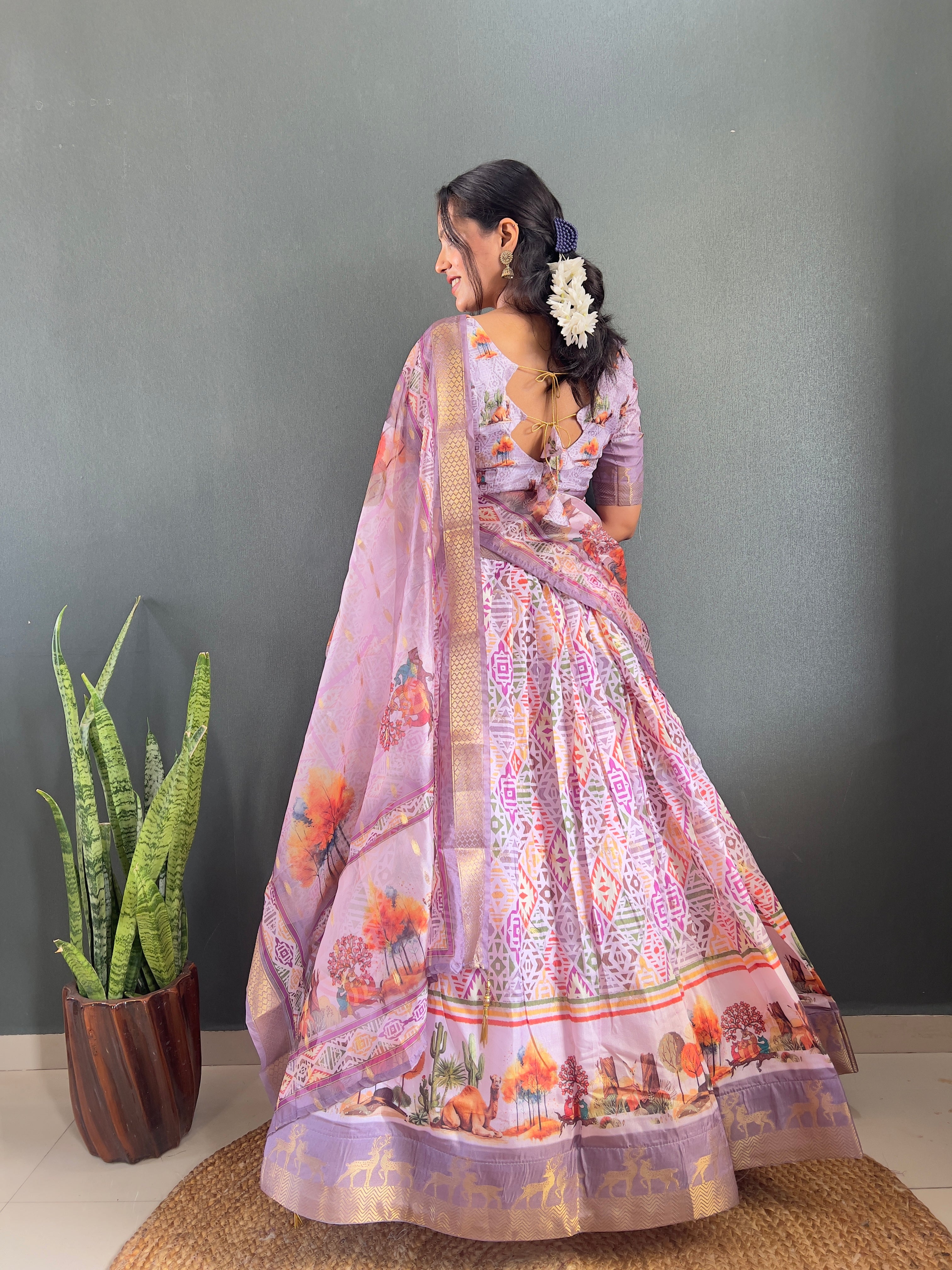 SareeWave Launching Festival Lehenga Choli