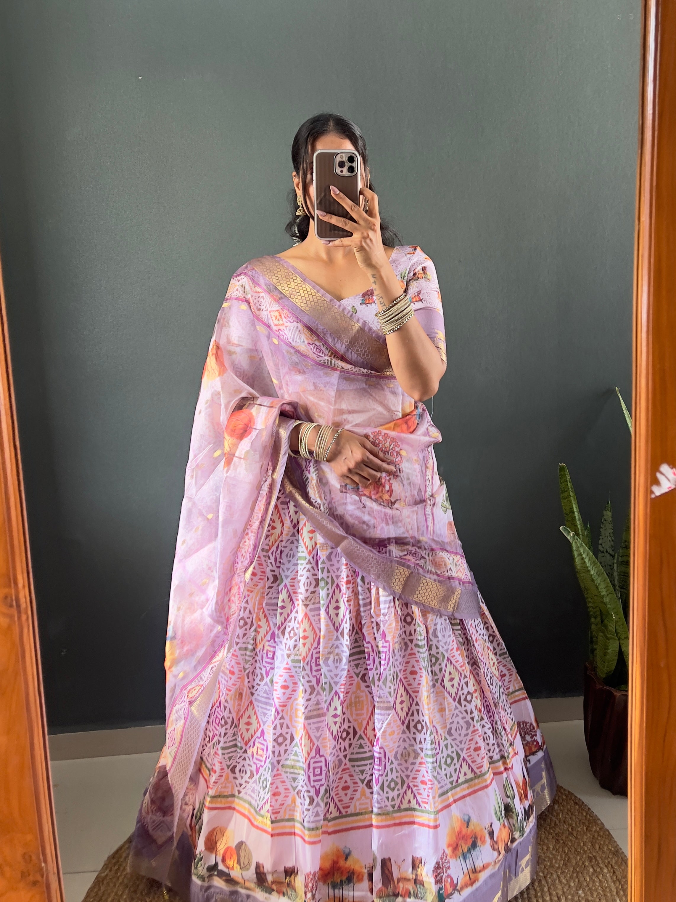 SareeWave Launching Festival Lehenga Choli
