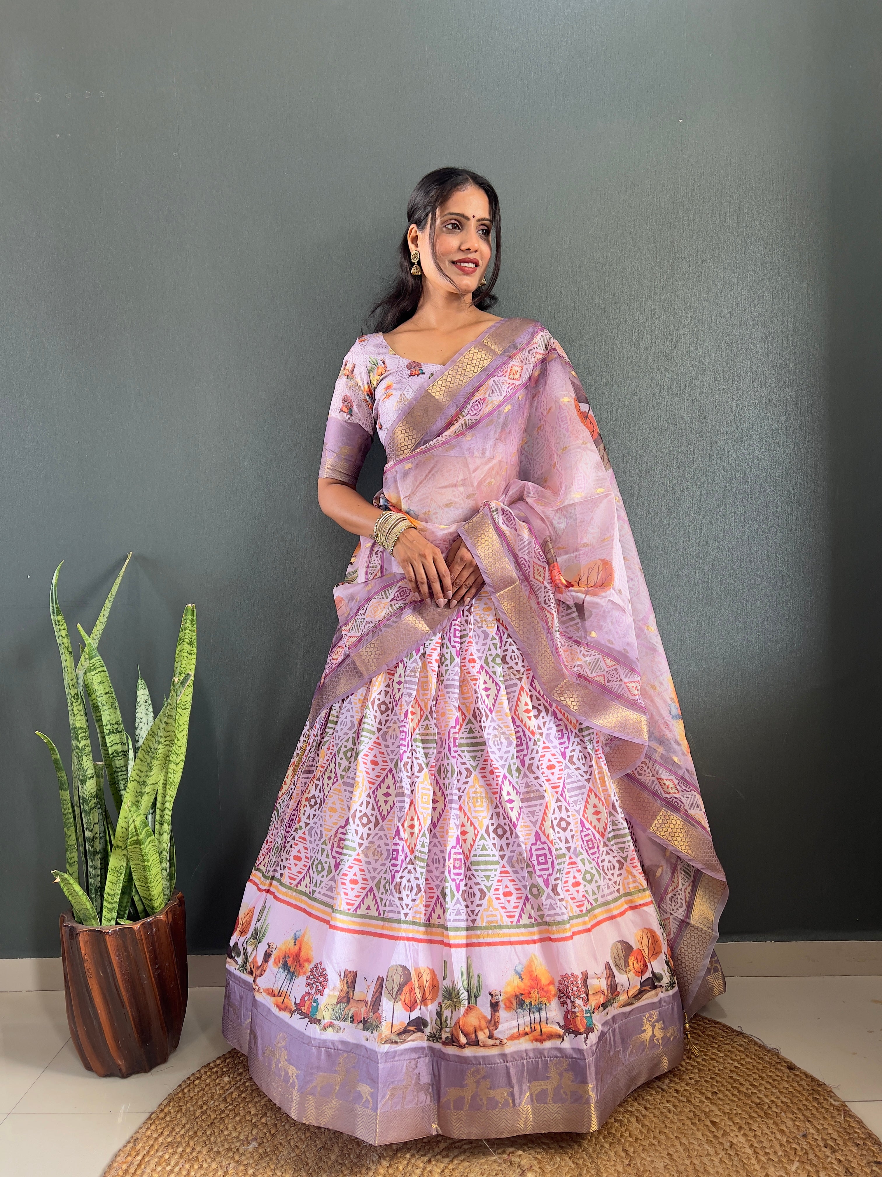 SareeWave Launching Festival Lehenga Choli