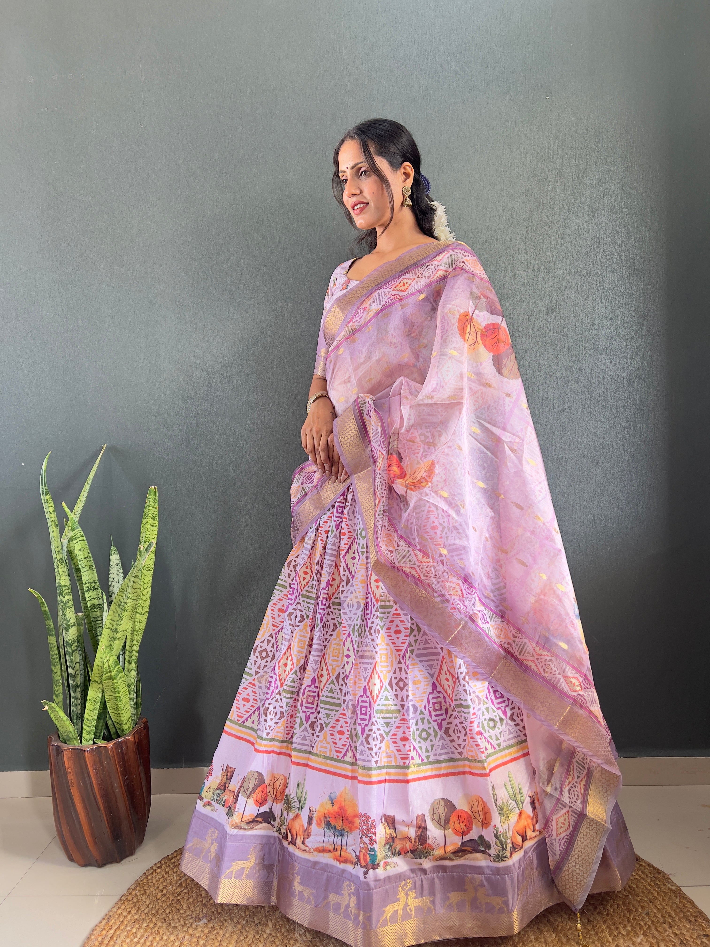 SareeWave Launching Festival Lehenga Choli