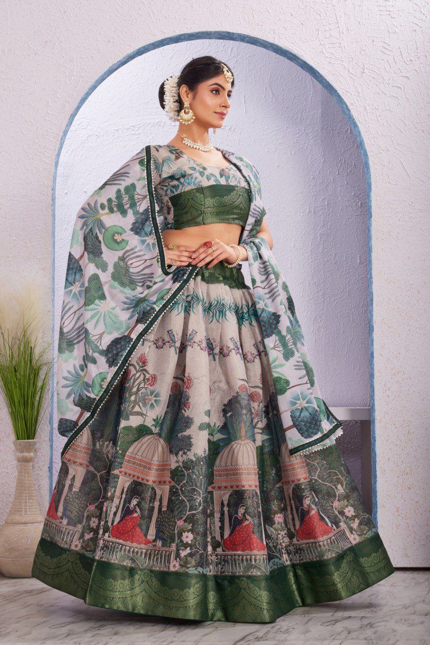 SareeWave Launching Festival Lehenga Choli