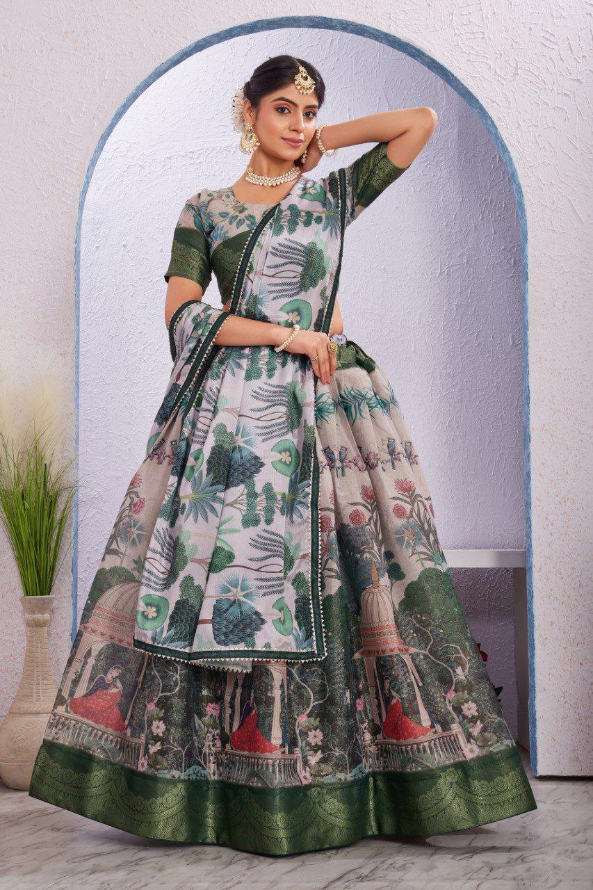 SareeWave Launching Festival Lehenga Choli