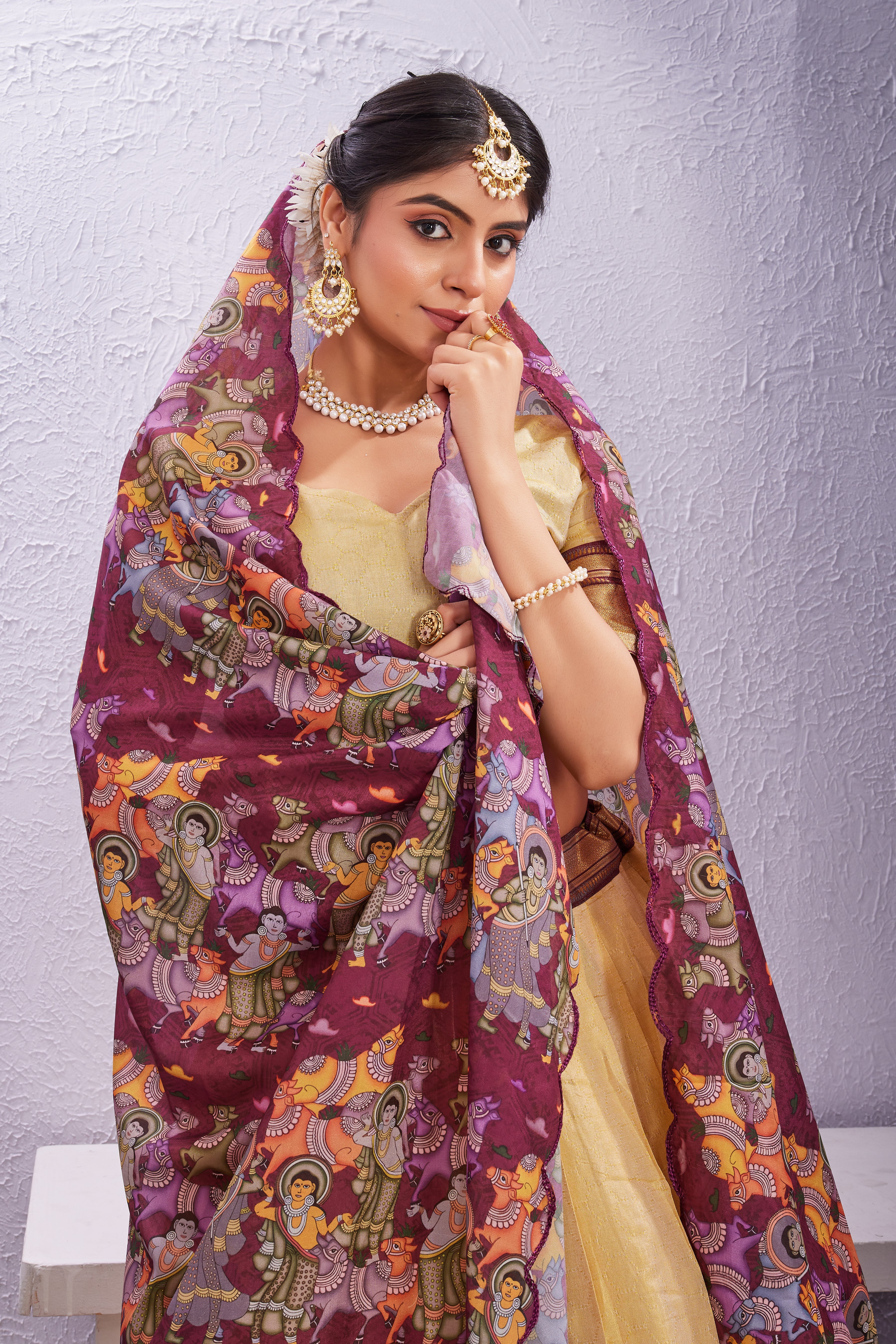 SareeWave Launching Festival Lehenga Choli