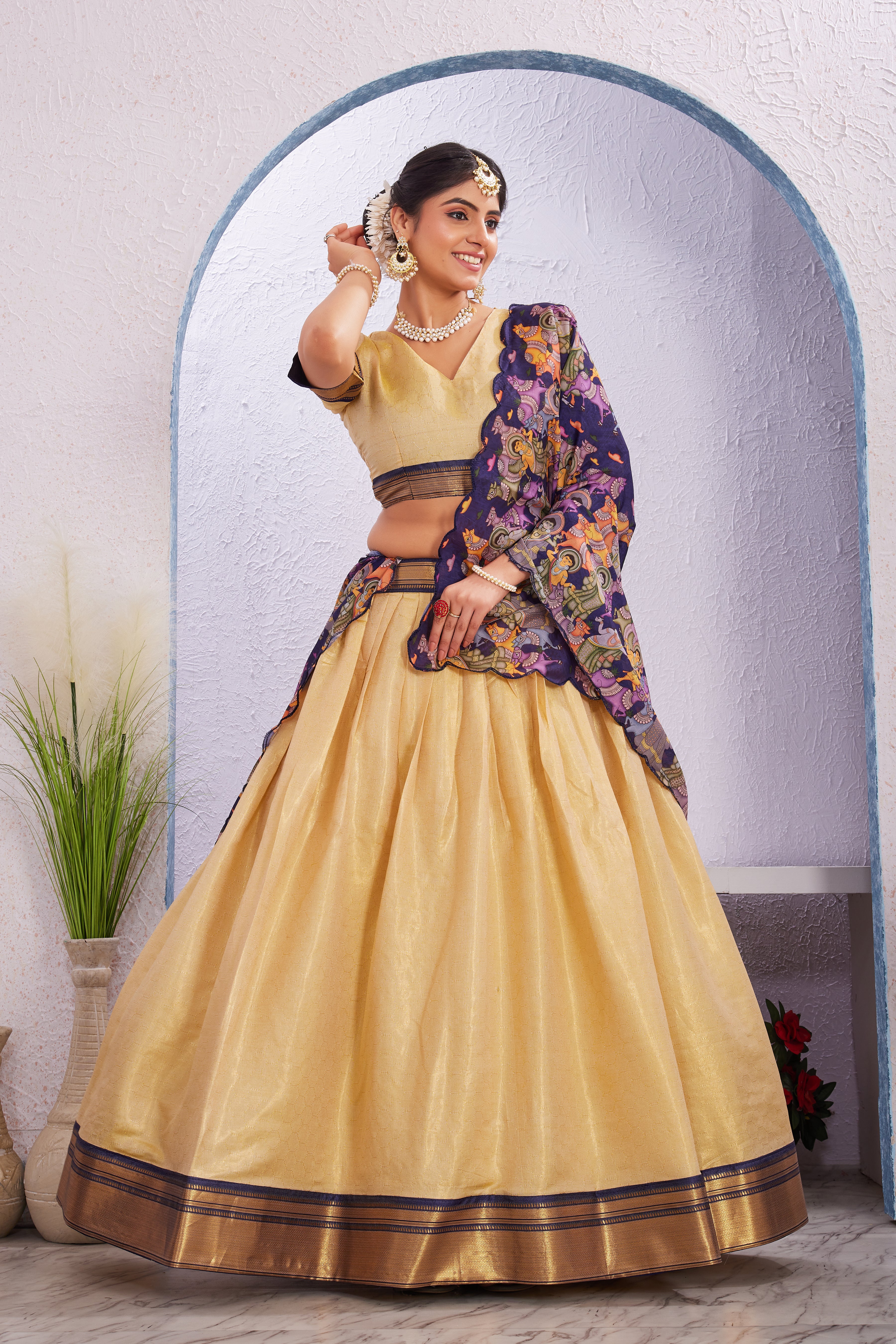 SareeWave Launching Festival Lehenga Choli