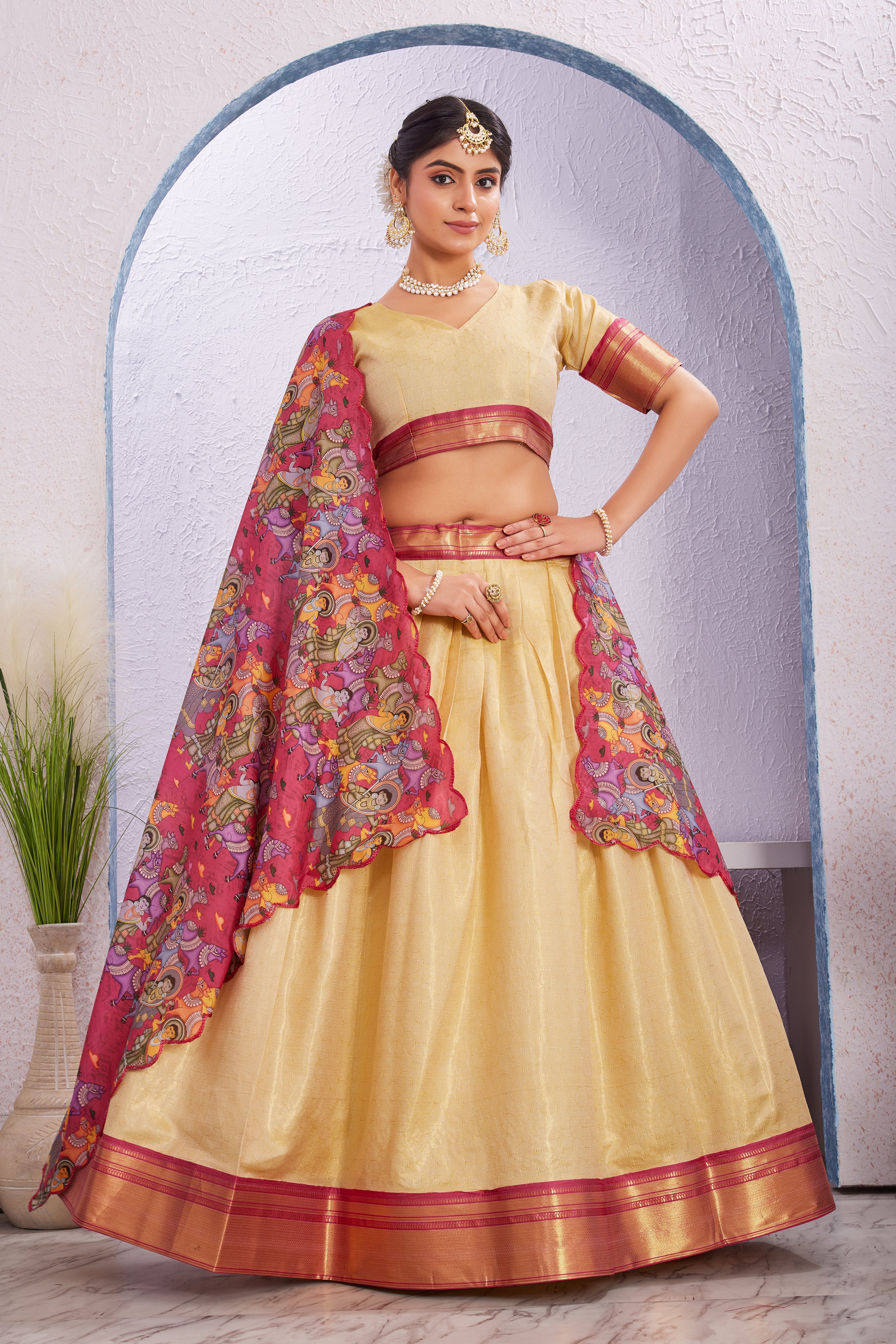 SareeWave Launching Festival Lehenga Choli