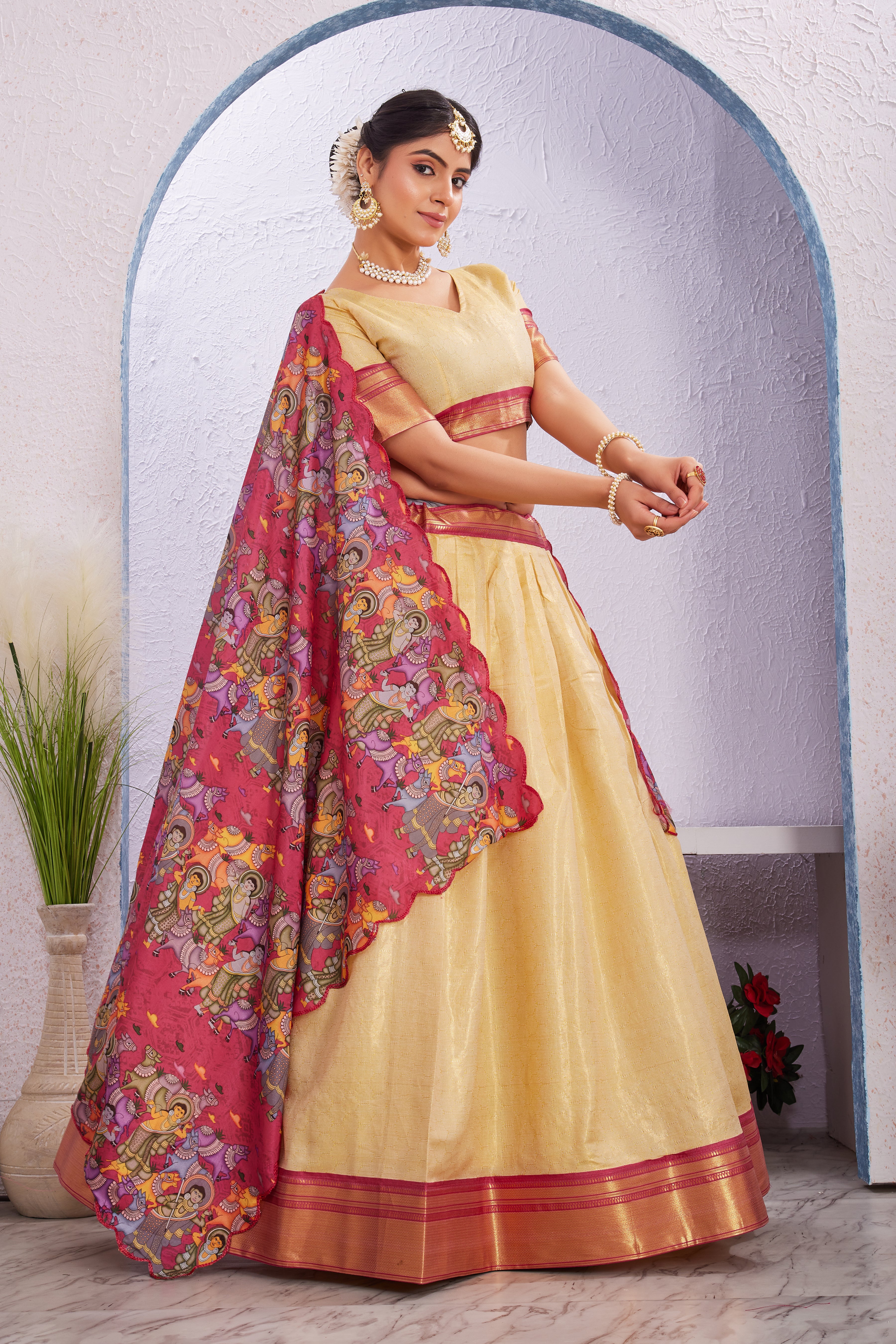 SareeWave Launching Festival Lehenga Choli