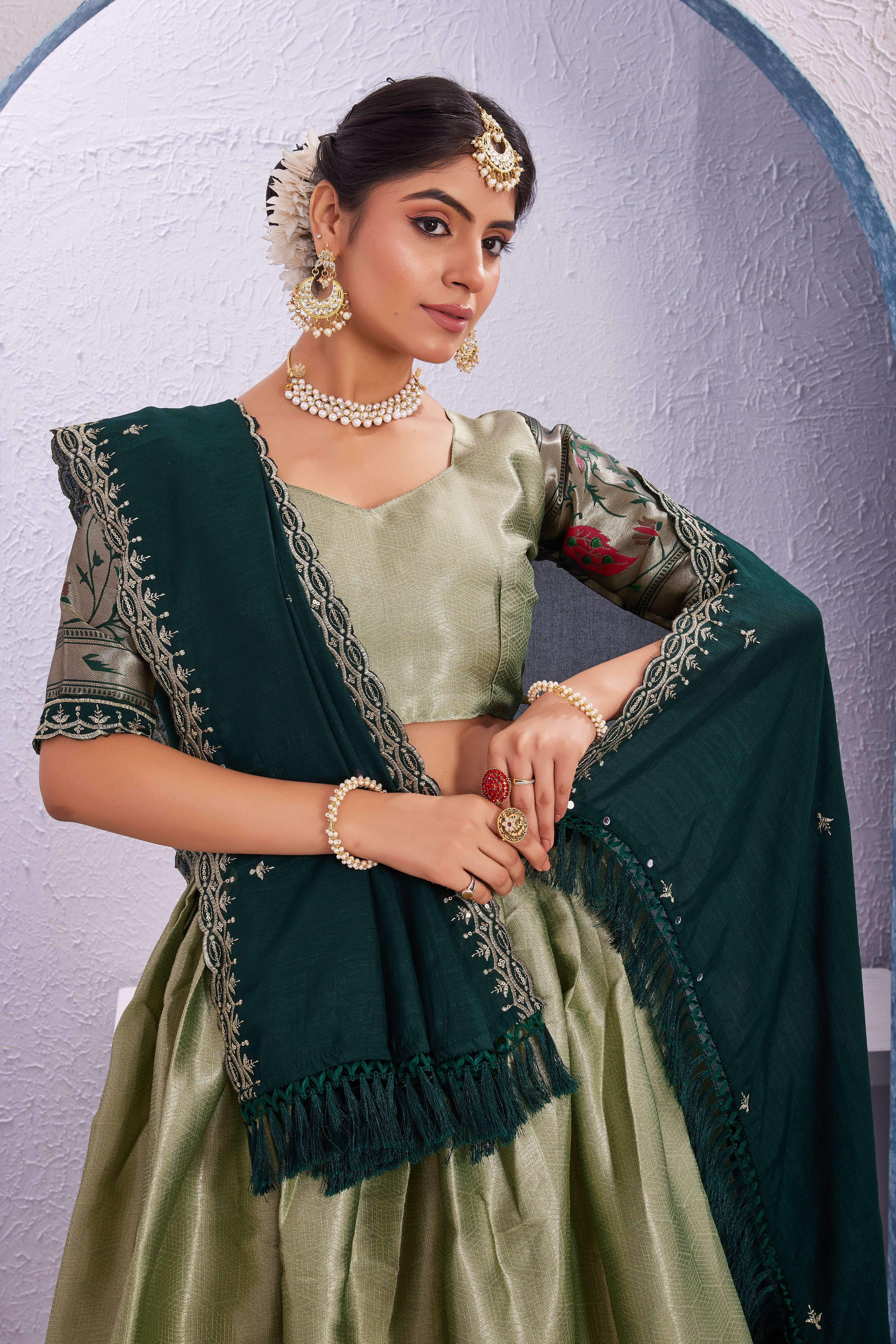 SareeWave Launching Festival Lehenga Choli