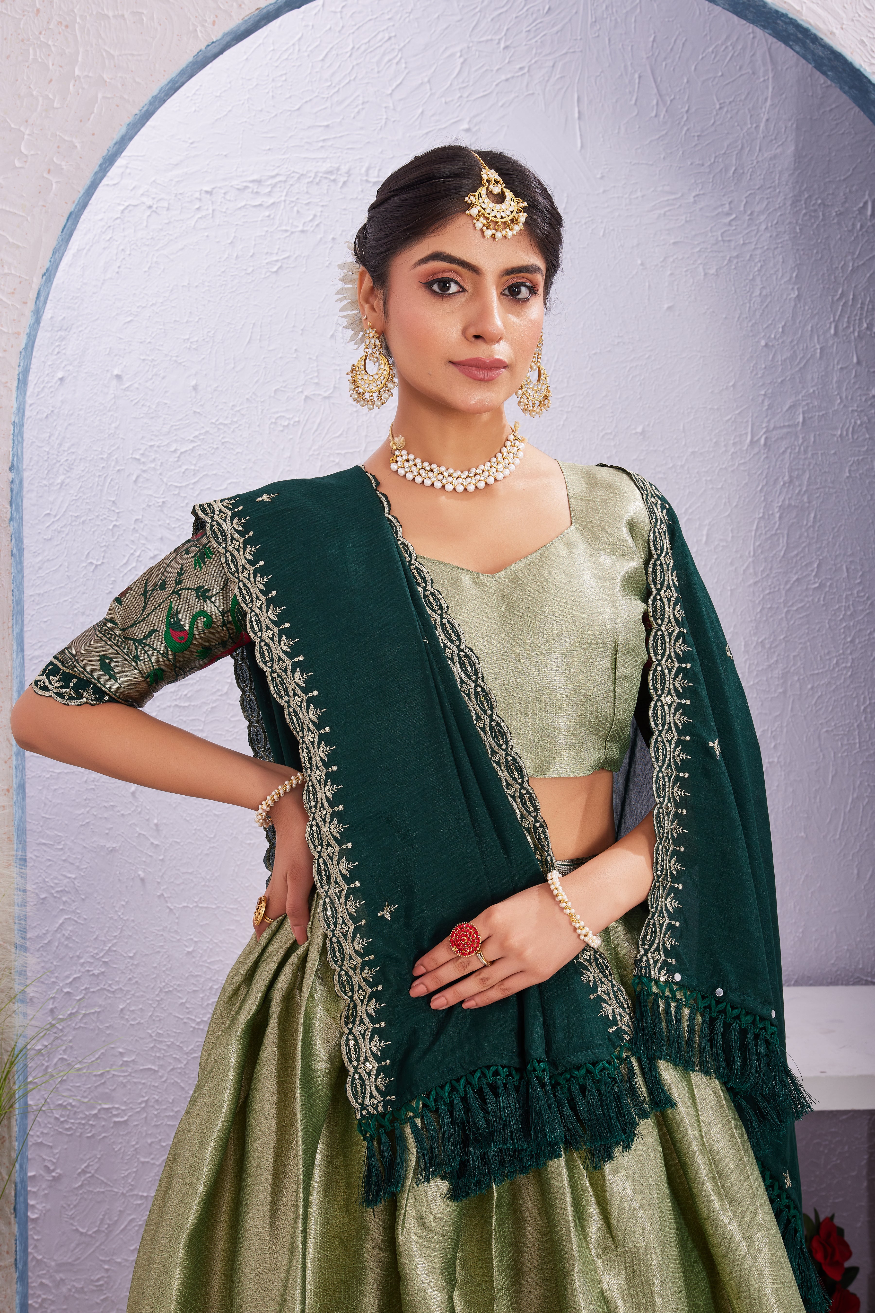 SareeWave Launching Festival Lehenga Choli