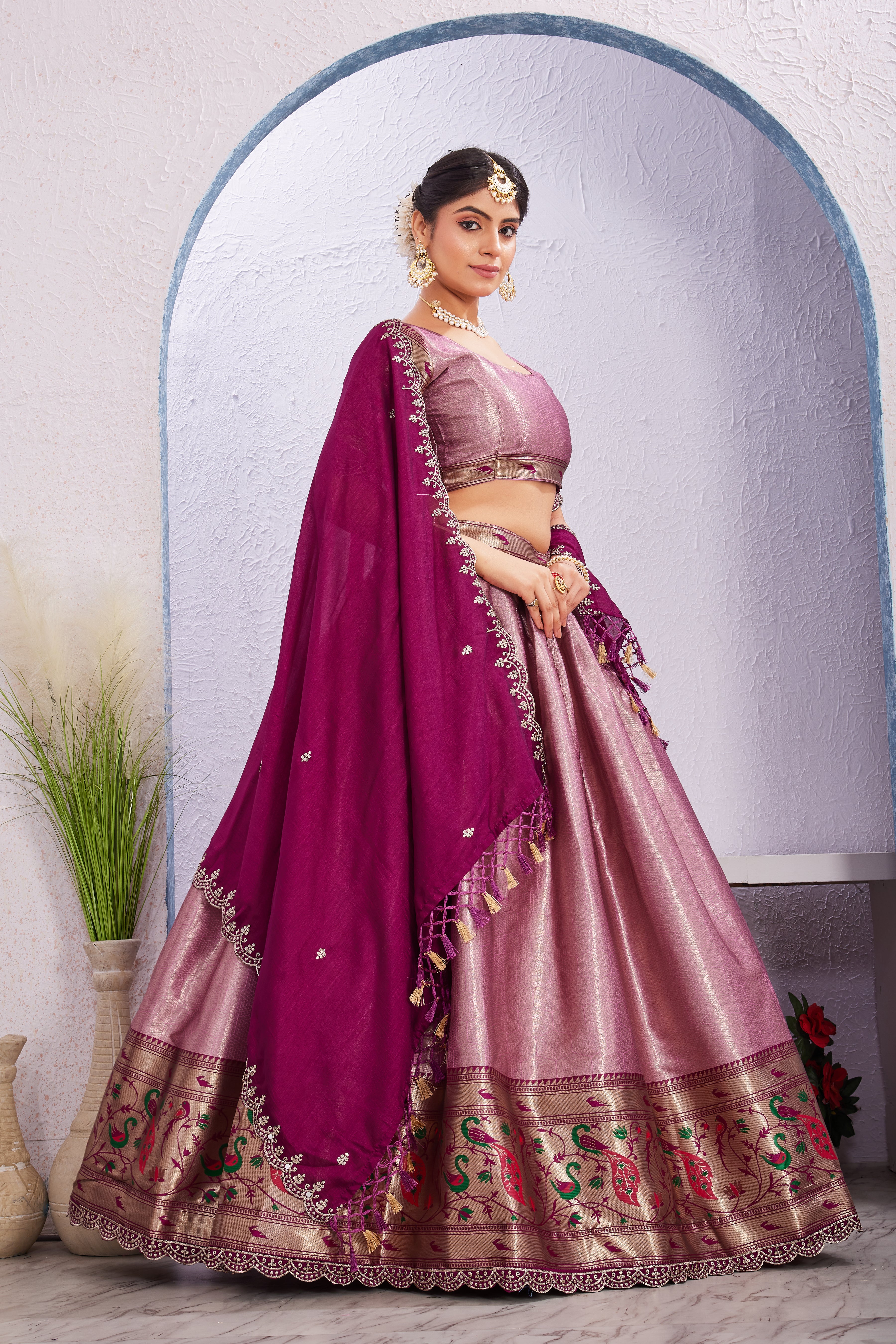 SareeWave Launching Festival Lehenga Choli