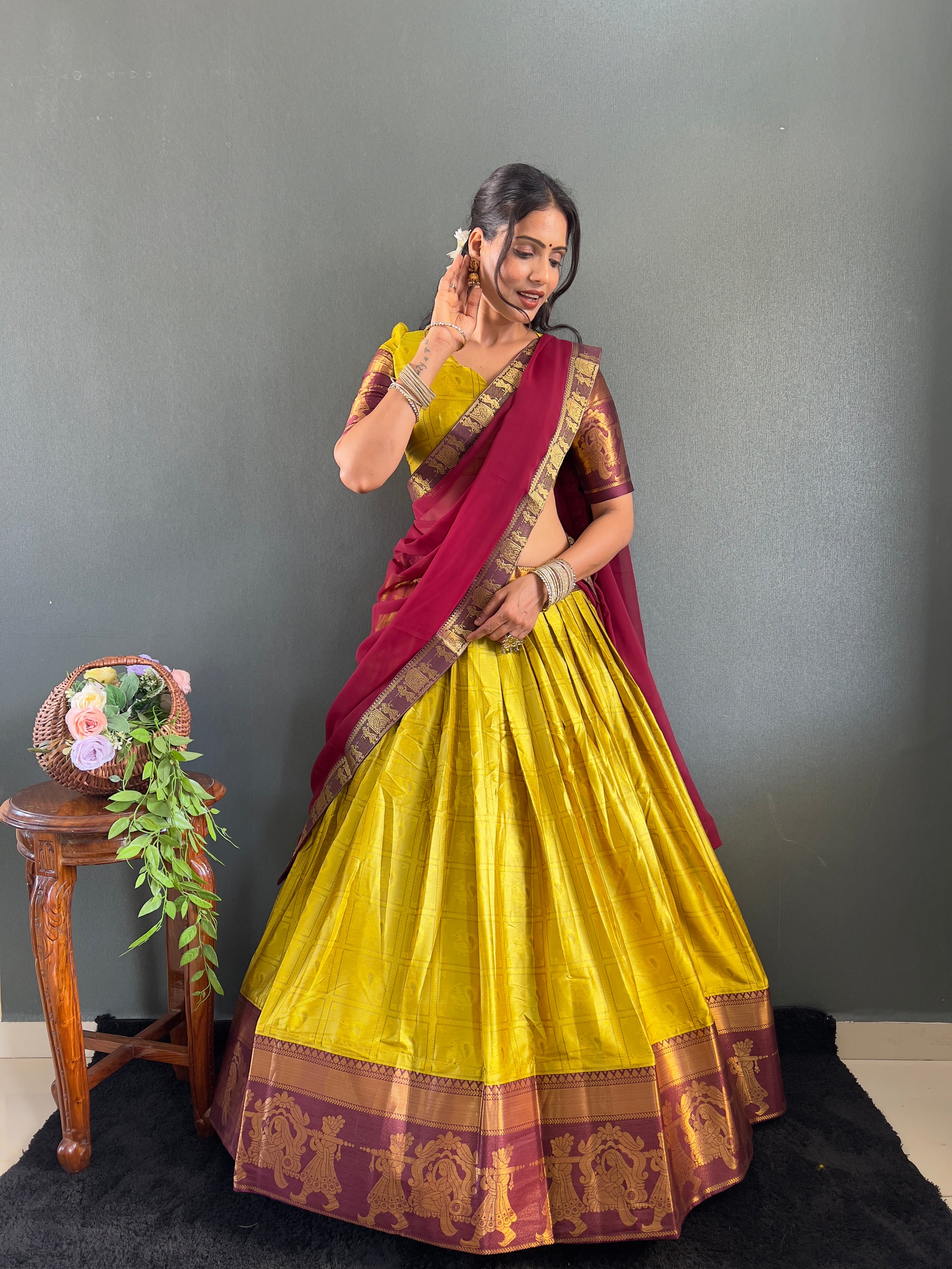SareeWave Launching Festival Lehenga Choli