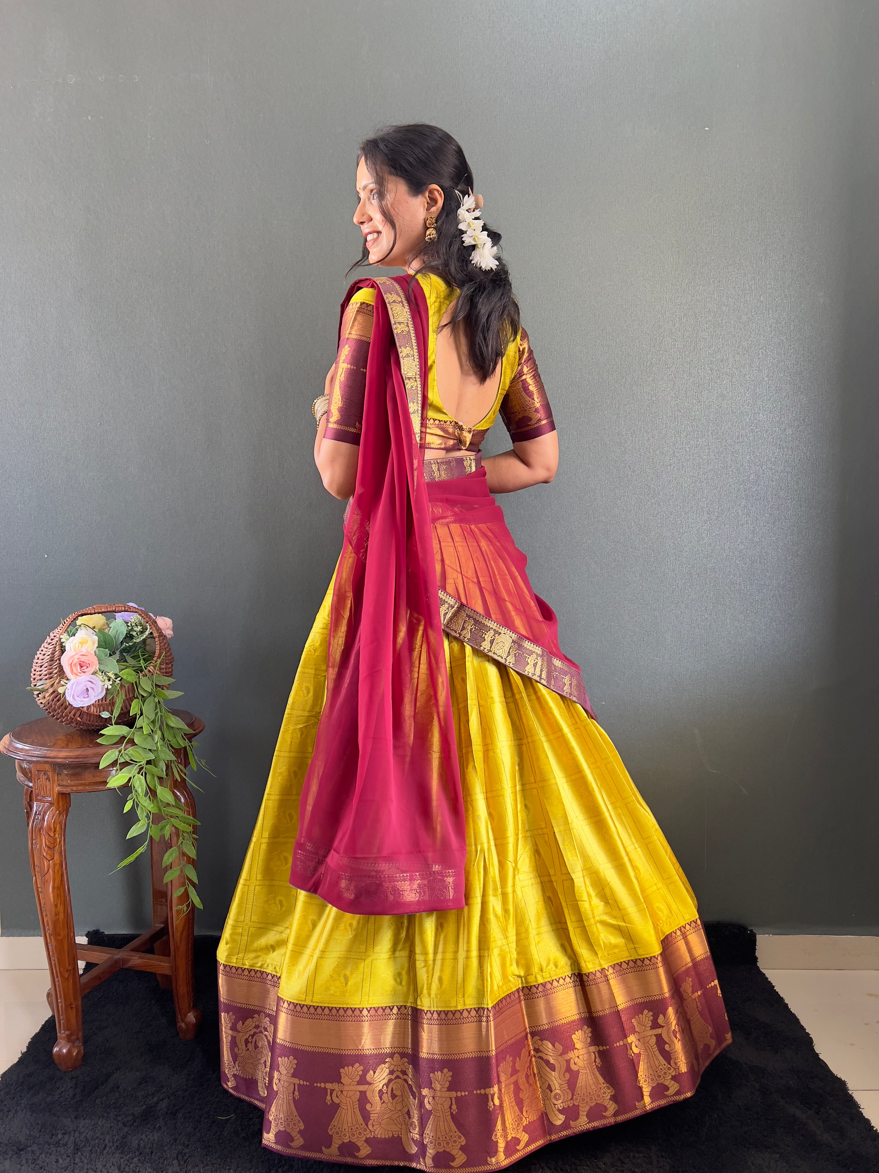 SareeWave Launching Festival Lehenga Choli