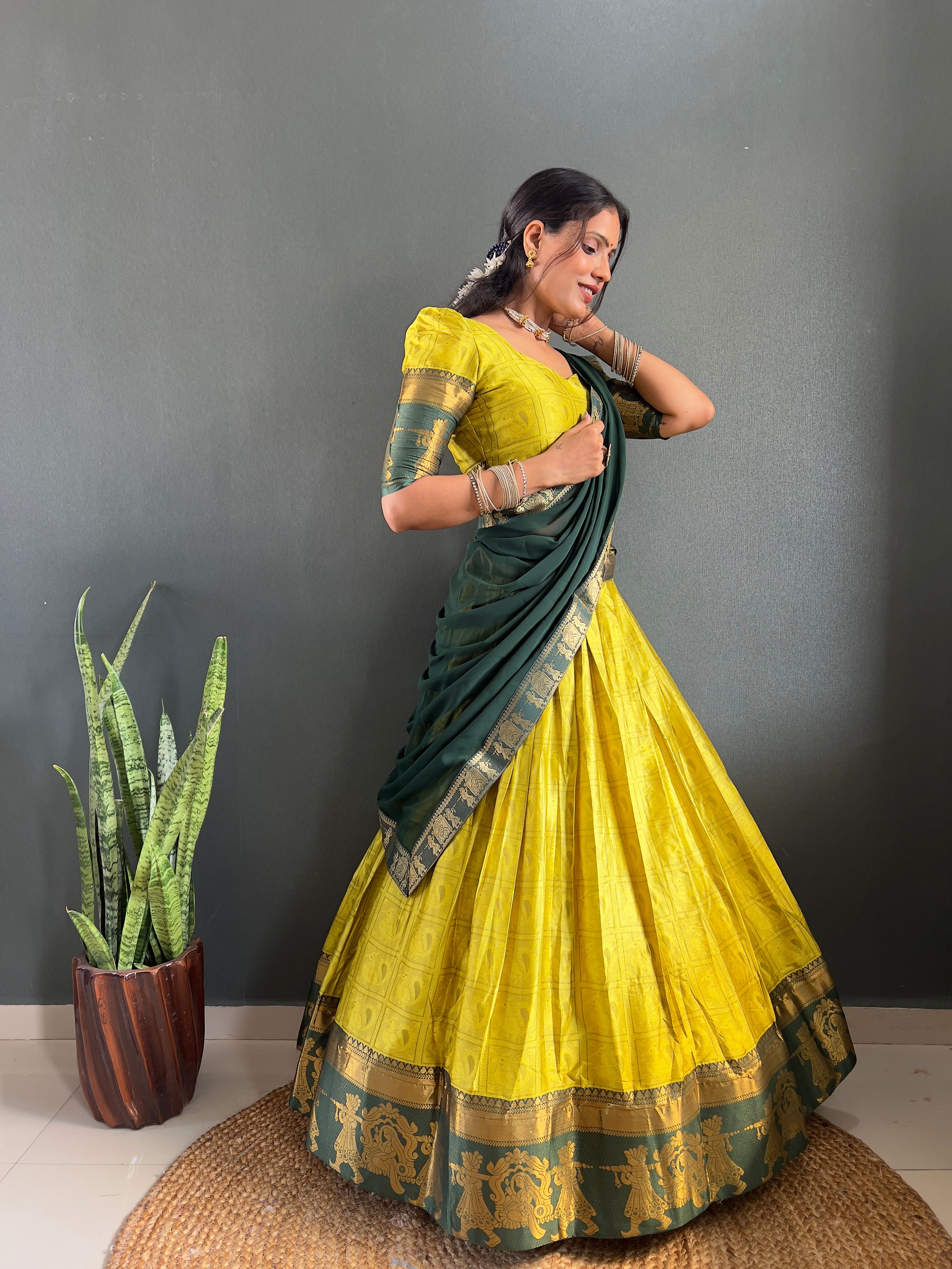 SareeWave Launching Festival Lehenga Choli