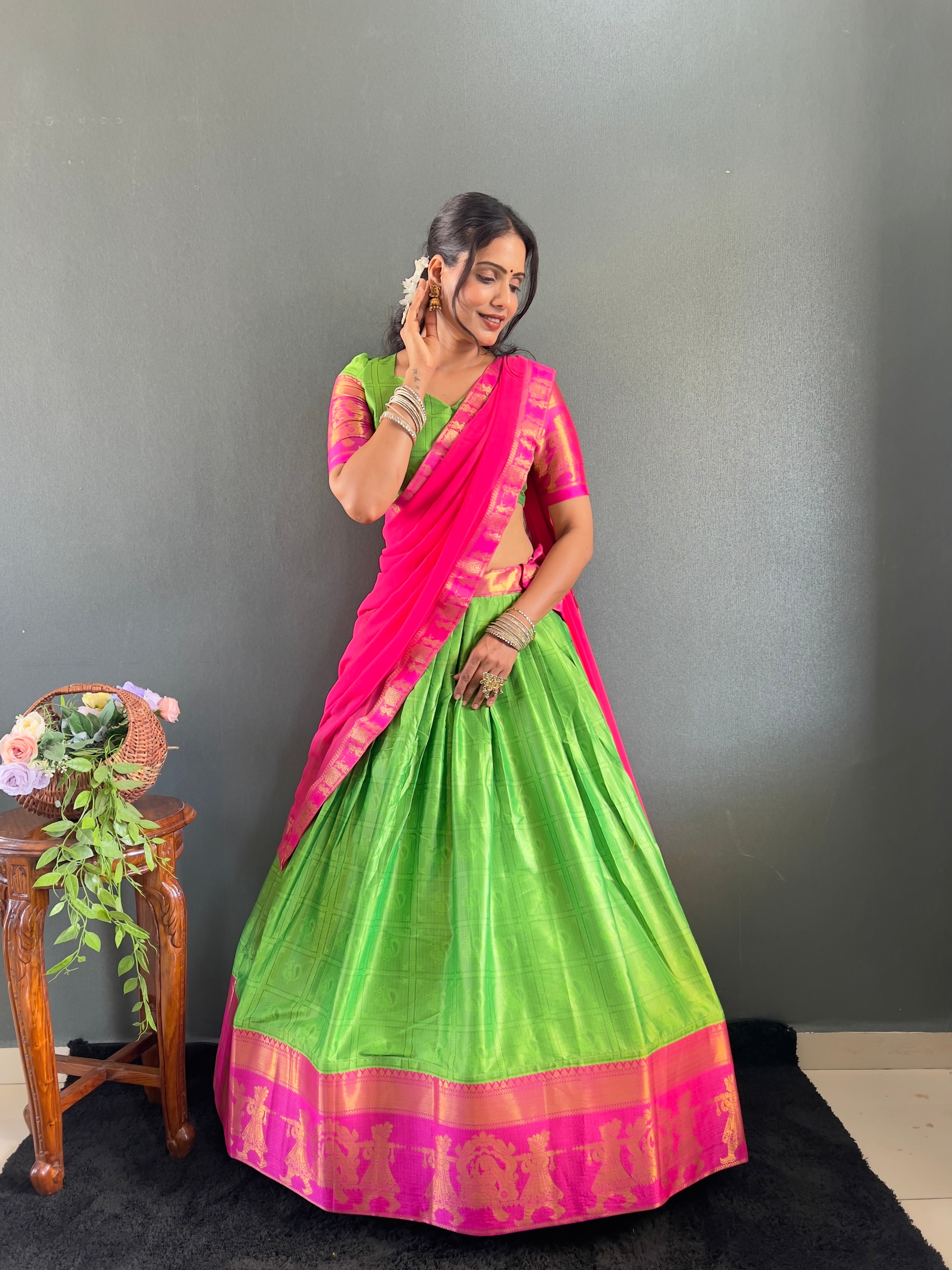 SareeWave Launching Festival Lehenga Choli