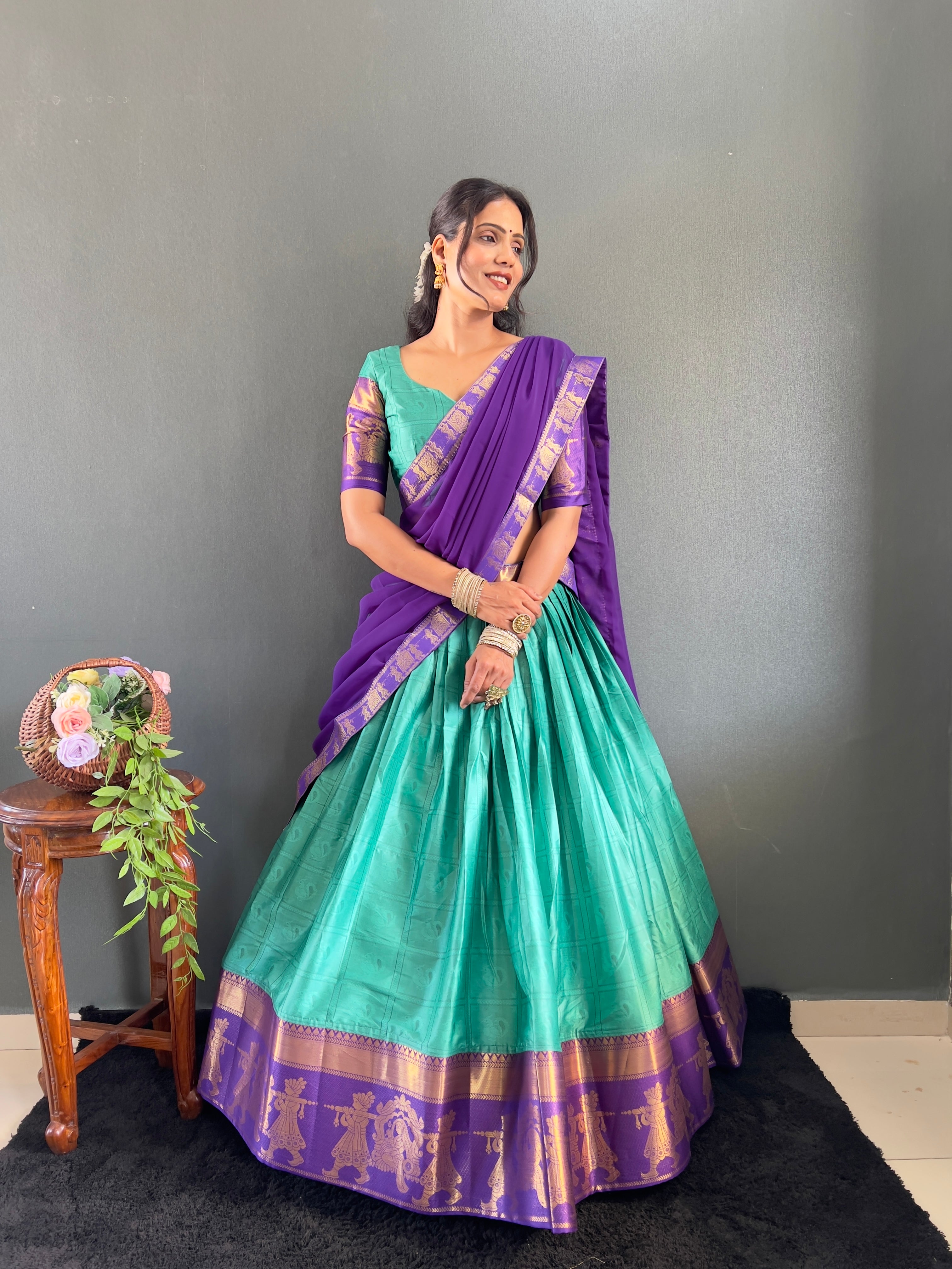 SareeWave Launching Festival Lehenga Choli