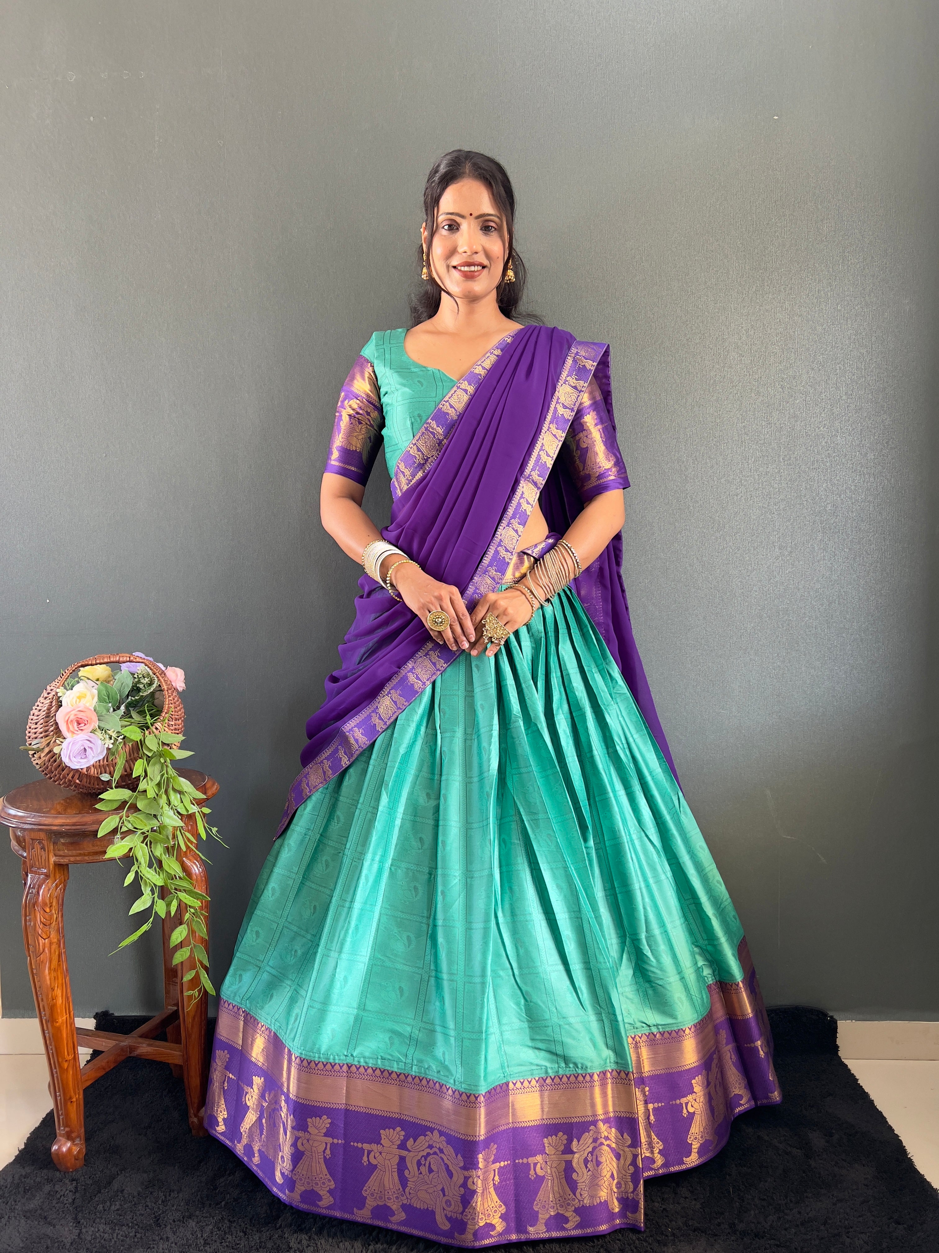 SareeWave Launching Festival Lehenga Choli