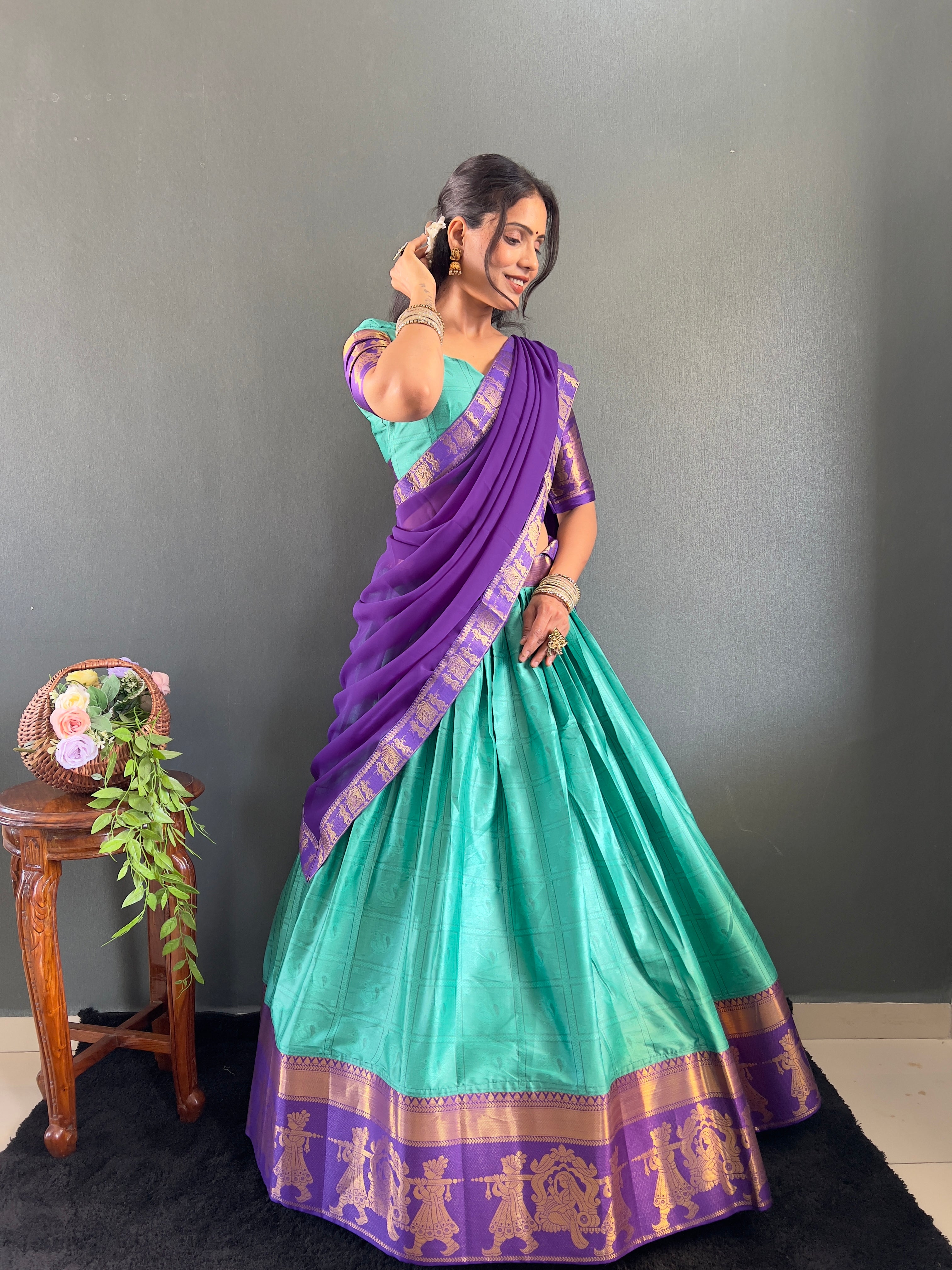 SareeWave Launching Festival Lehenga Choli