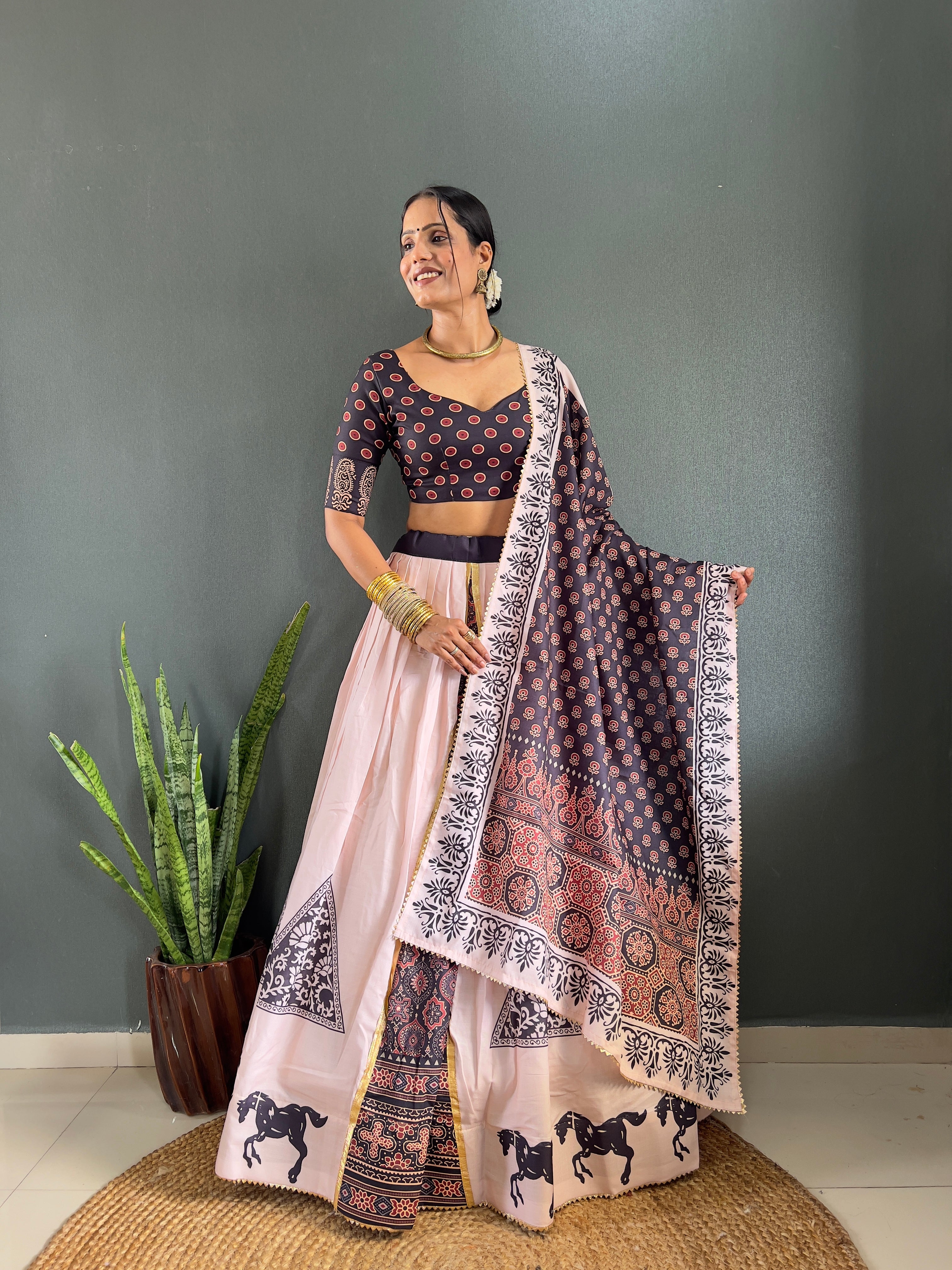 SareeWave Launching Festival Lehenga Choli