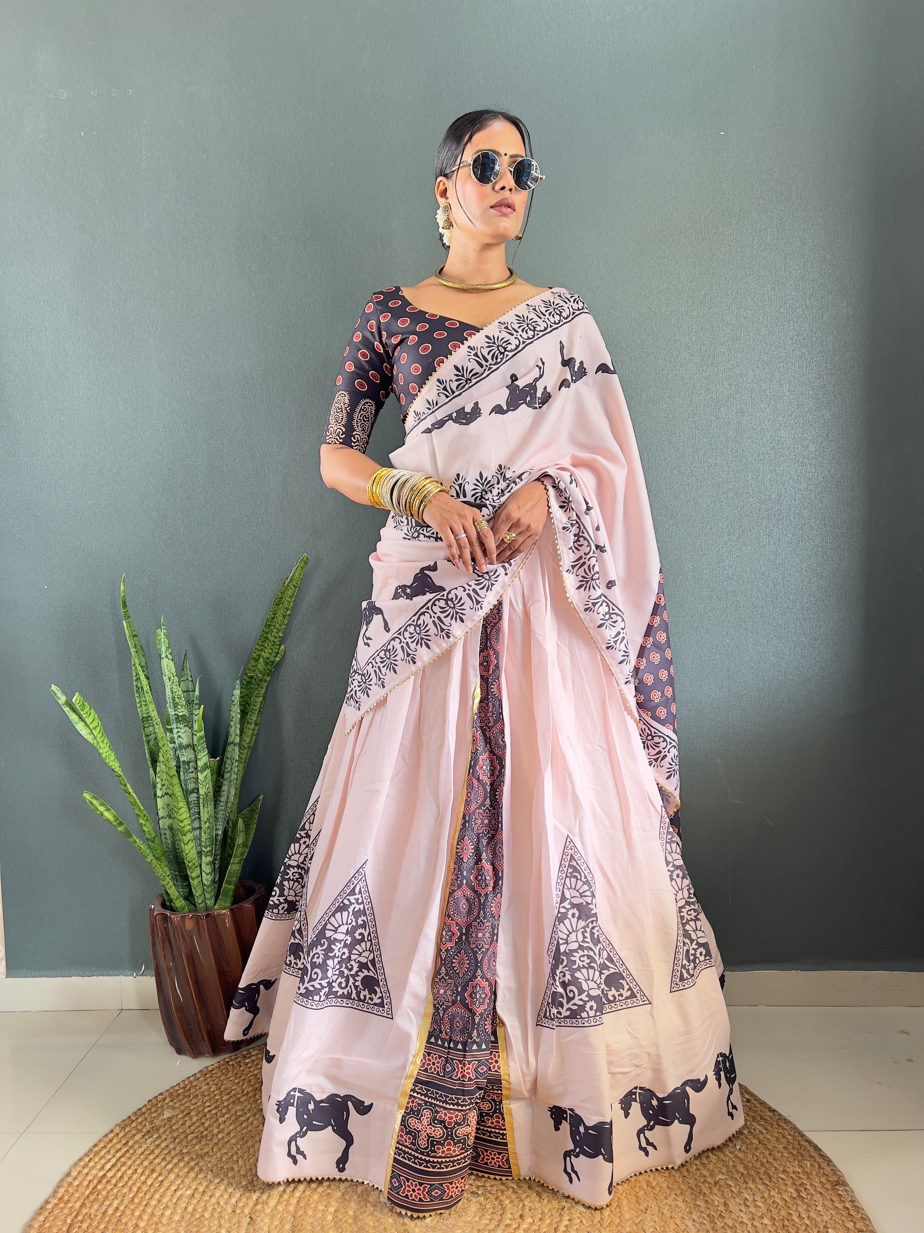 SareeWave Launching Festival Lehenga Choli