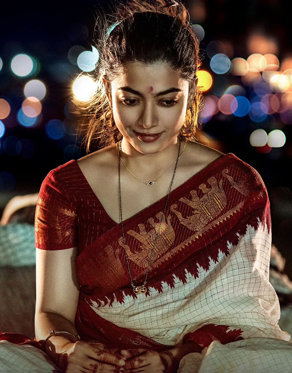 Latest Designer Cream Rich Pallu Soft Silk Saree
