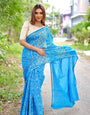 Sareewave Presents Designer Gadhval Bandhni Saree