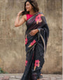 Sareewave Presents Designer Cotton Linen Silk Saree