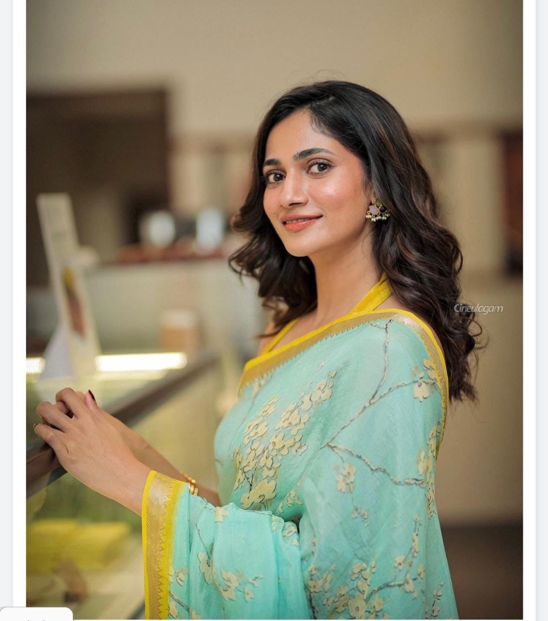 Sareewave Presents Designer Cotton Linen Silk Saree