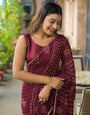 Sareewave Presents Designer Bandhni Saree