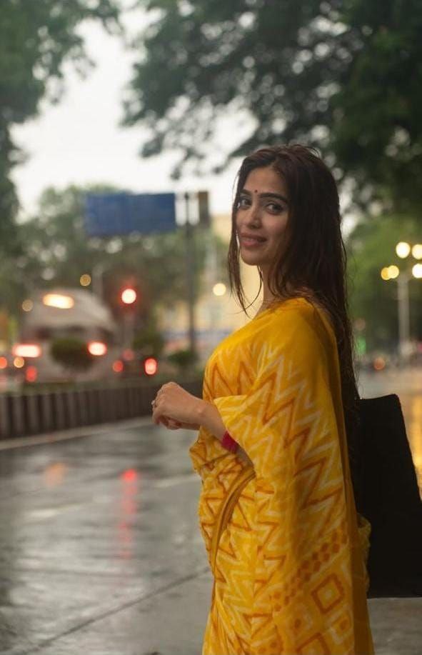 Sareewave Presents Designer Cotton Linen Silk Saree
