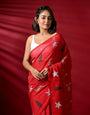 Sareewave Presents Designer Cotton Linen Silk Saree