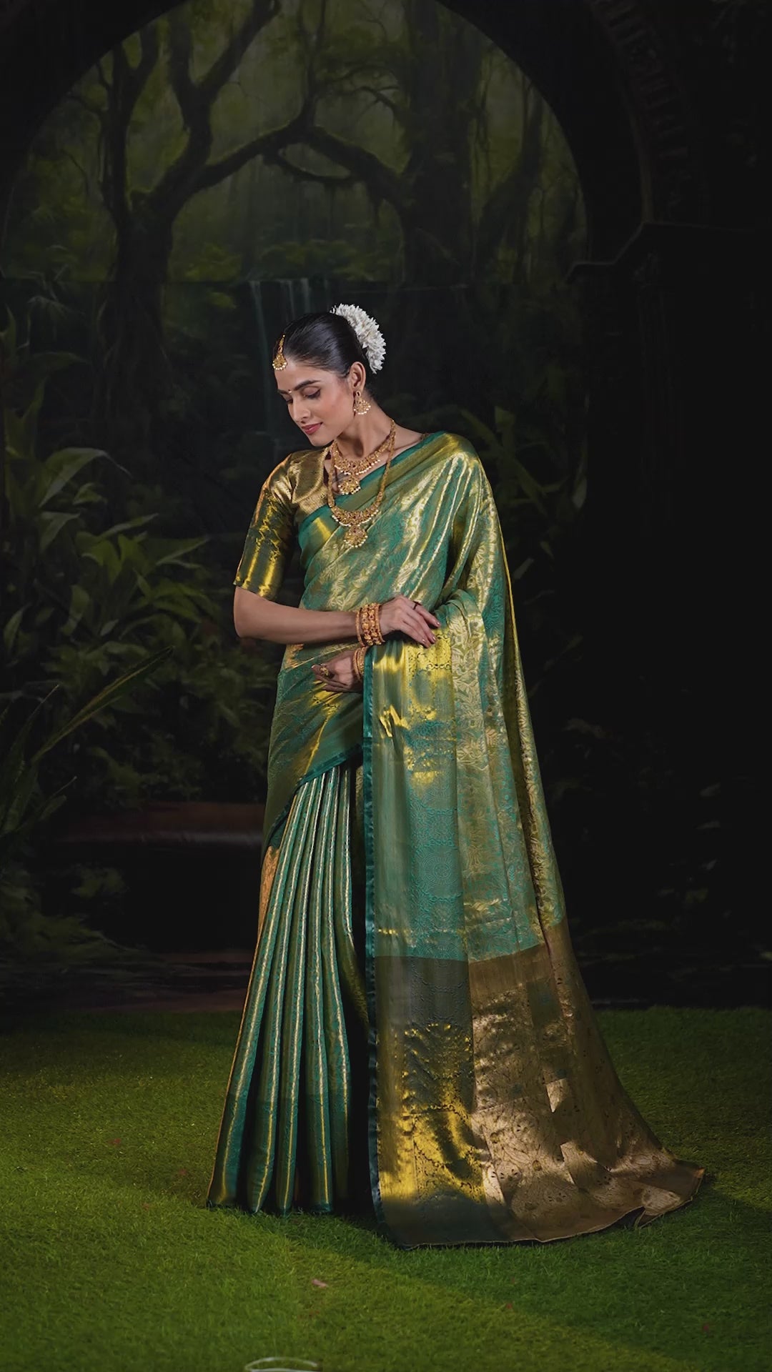 Traditional Pure Pattu Kanjivaram Silk Saree for Wedding & Festive Wear