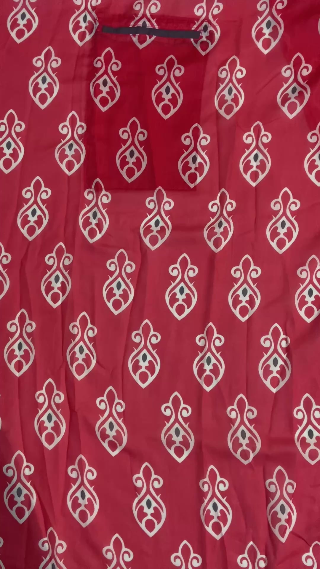 Pink Colour Mul Cotton Ready To Wear Saree With Pocket