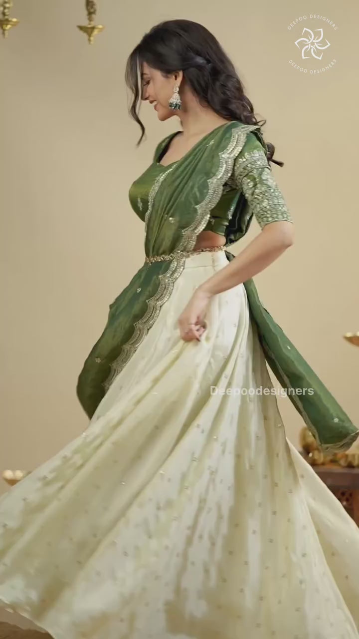 SareeWave Launching Festival Lehenga Choli