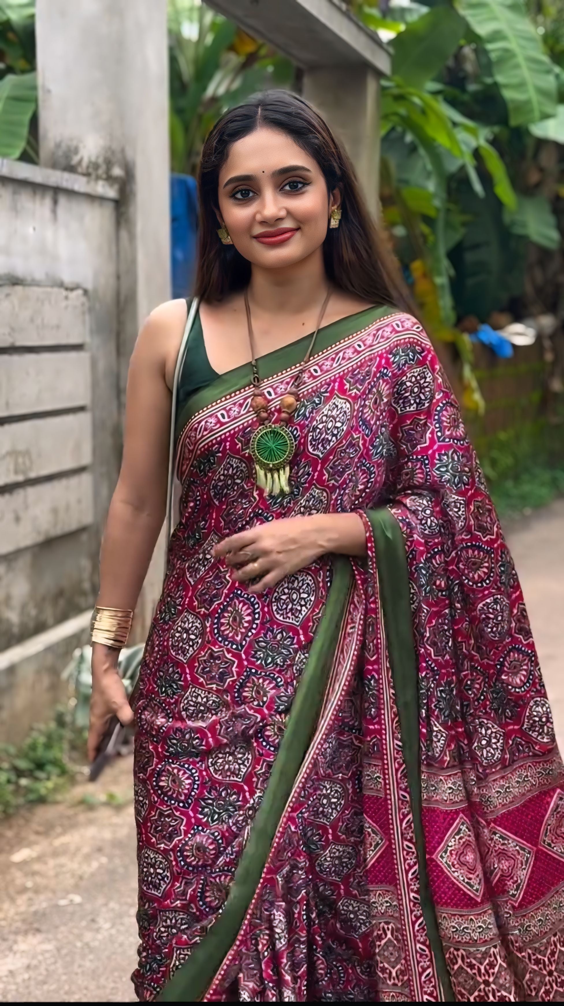 Ready To Wear Crape silk saree