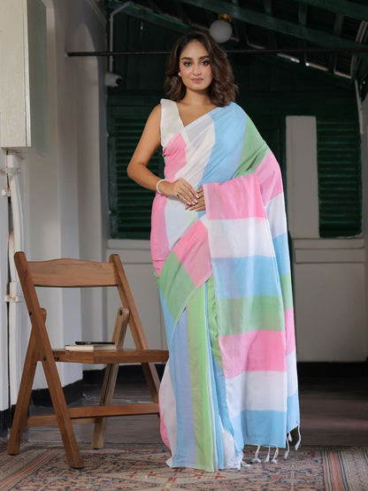 Sareewave Presents Designer Cotton Silk Saree