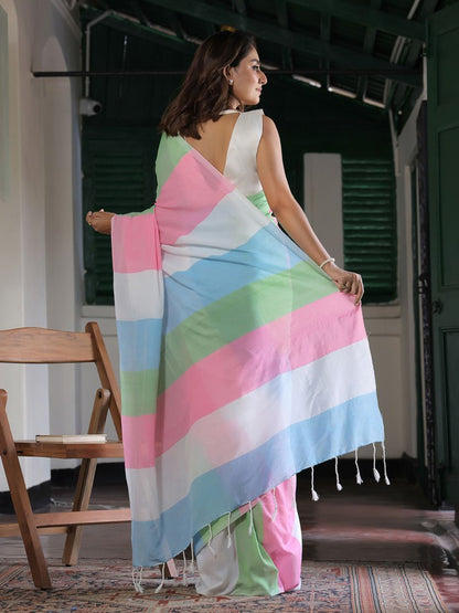 Sareewave Presents Designer Cotton Silk Saree