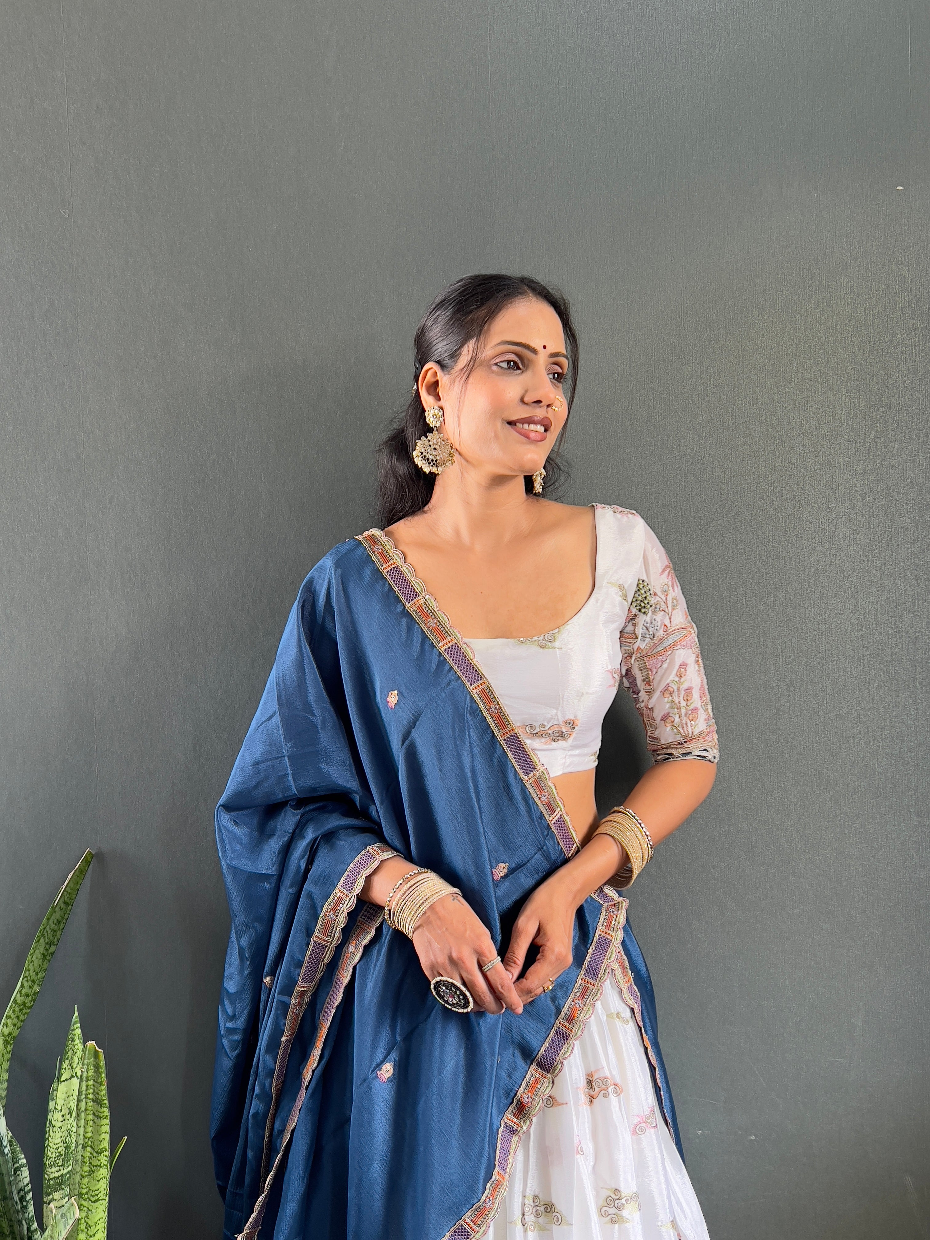 Sareewave Presents Heavy embroidery Festival Lehenga Choli