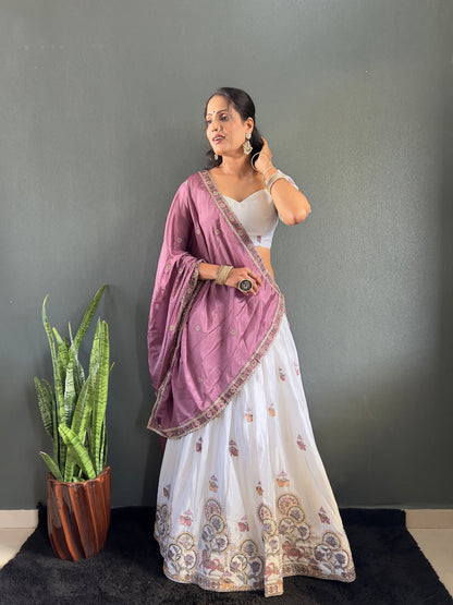 Sareewave Presents Heavy embroidery Festival Lehenga Choli